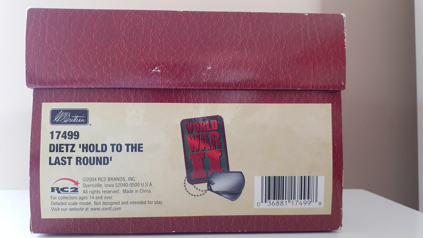 BRITAINS 17499 ww2 hold to last round dietz battle of bulge 2004 1:32 boxed wdb