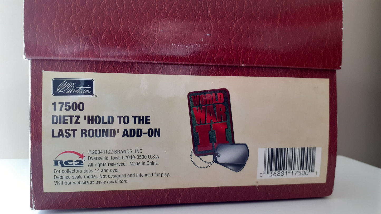 BRITAINS 17500 add on ww2 hold to last round dietz battle of bulge 2004 1:32 boxed wdb