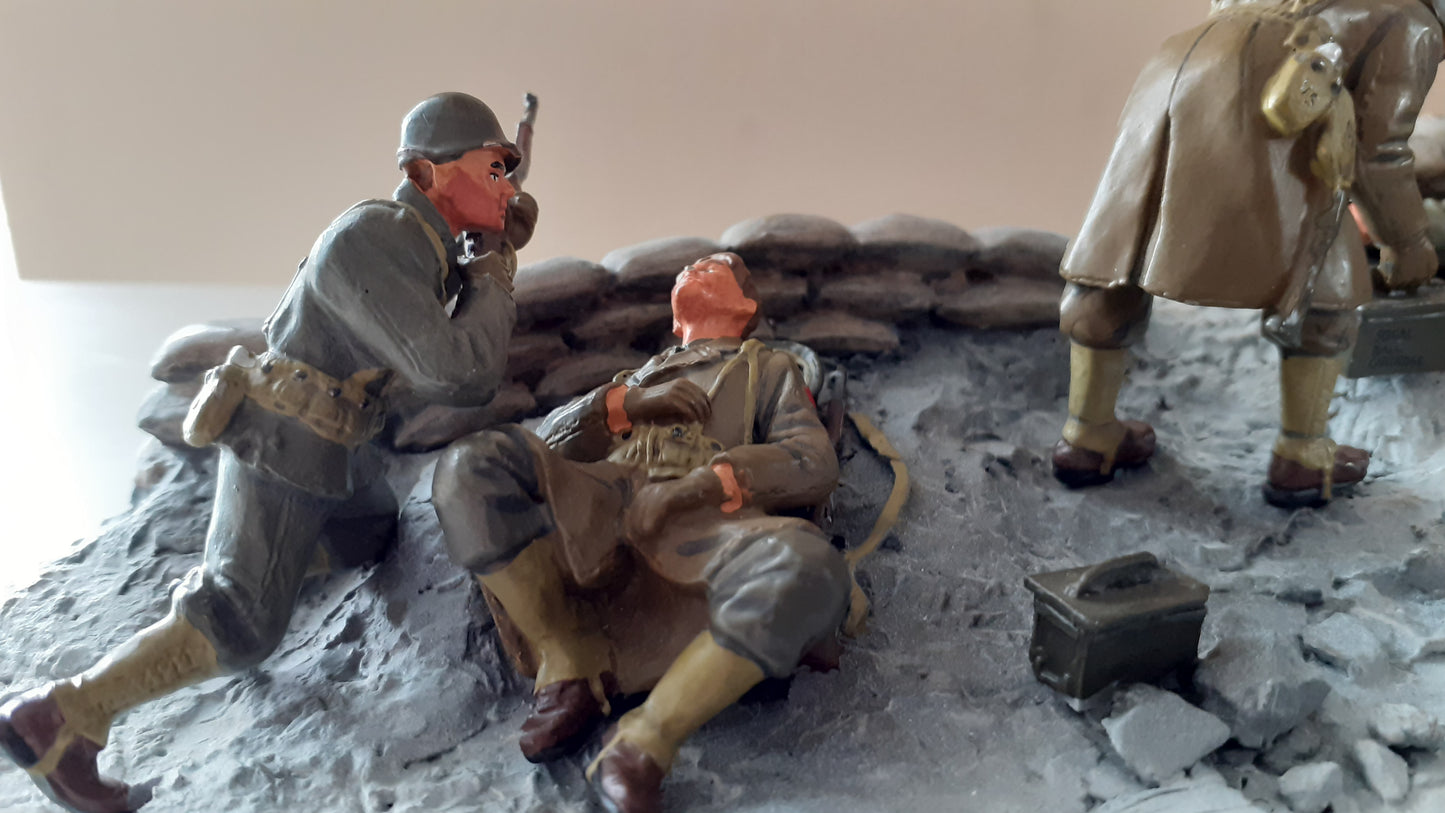 BRITAINS 17500 add on ww2 hold to last round dietz battle of bulge 2004 1:32 boxed wdb