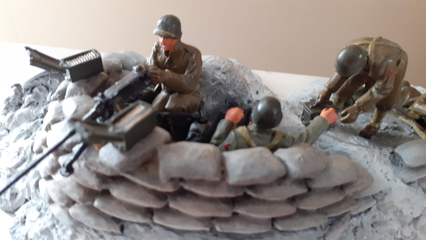BRITAINS 17500 add on ww2 hold to last round dietz battle of bulge 2004 1:32 boxed wdb