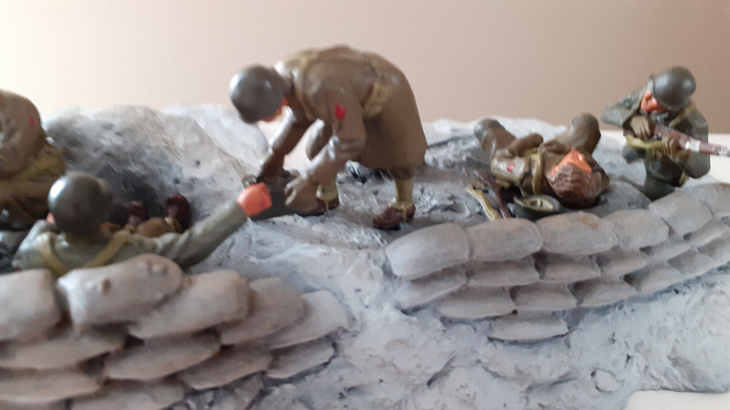 BRITAINS 17500 add on ww2 hold to last round dietz battle of bulge 2004 1:32 boxed wdb