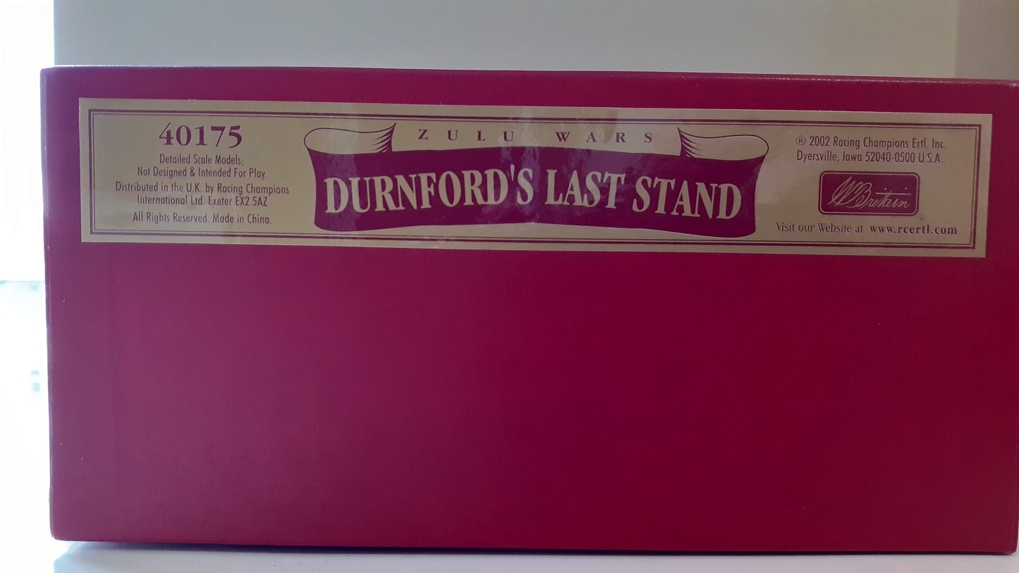 BRITAINS 40175 zulu wars Durnfords last stand isandlwana 2002 1:32 boxed