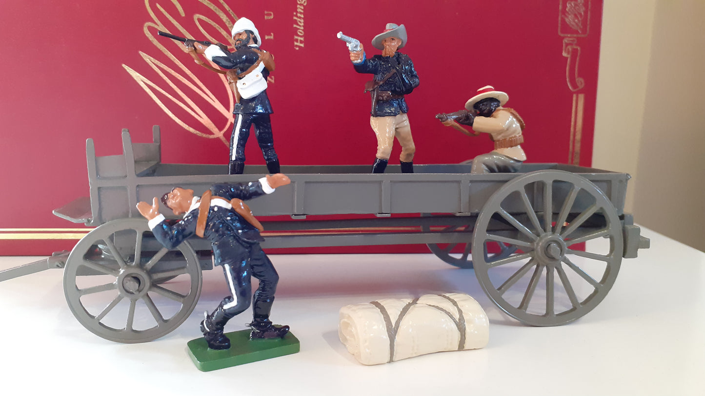 BRITAINS 40175 zulu wars Durnfords last stand isandlwana 2002 1:32 boxed