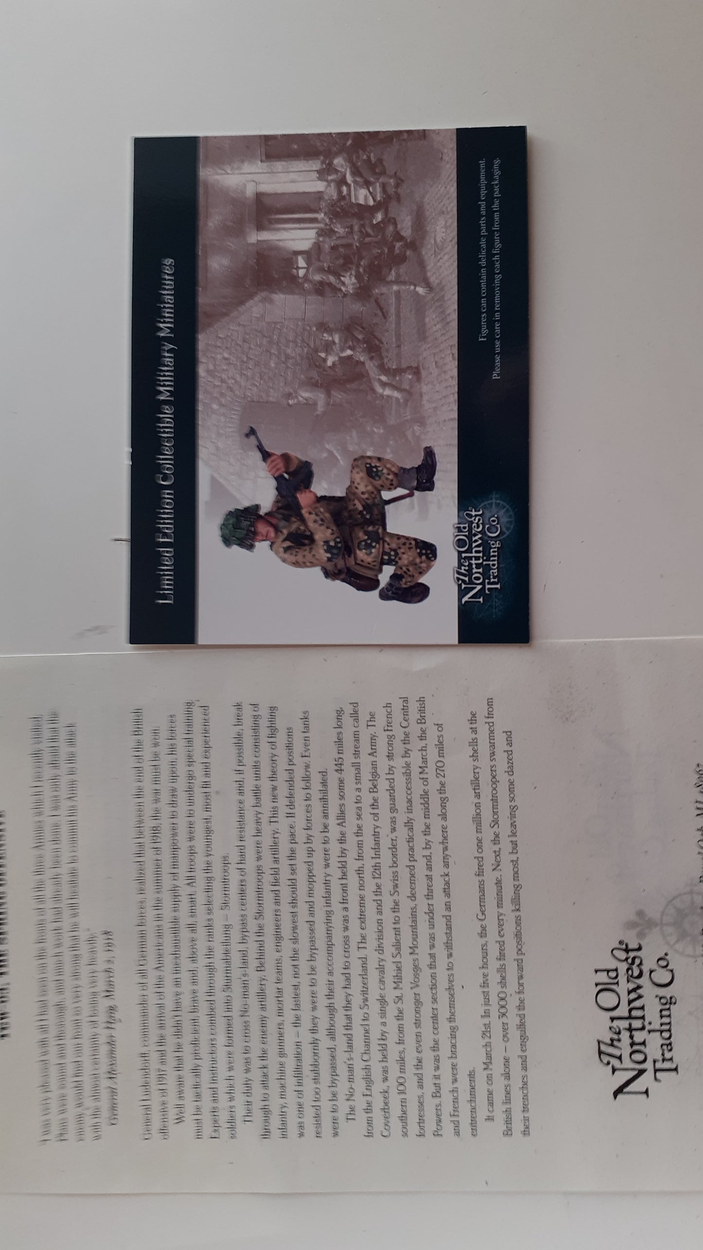 BRITAINS tgw-003 compatible old northwest ontc ww1 germans on base 2005 1:32 boxed