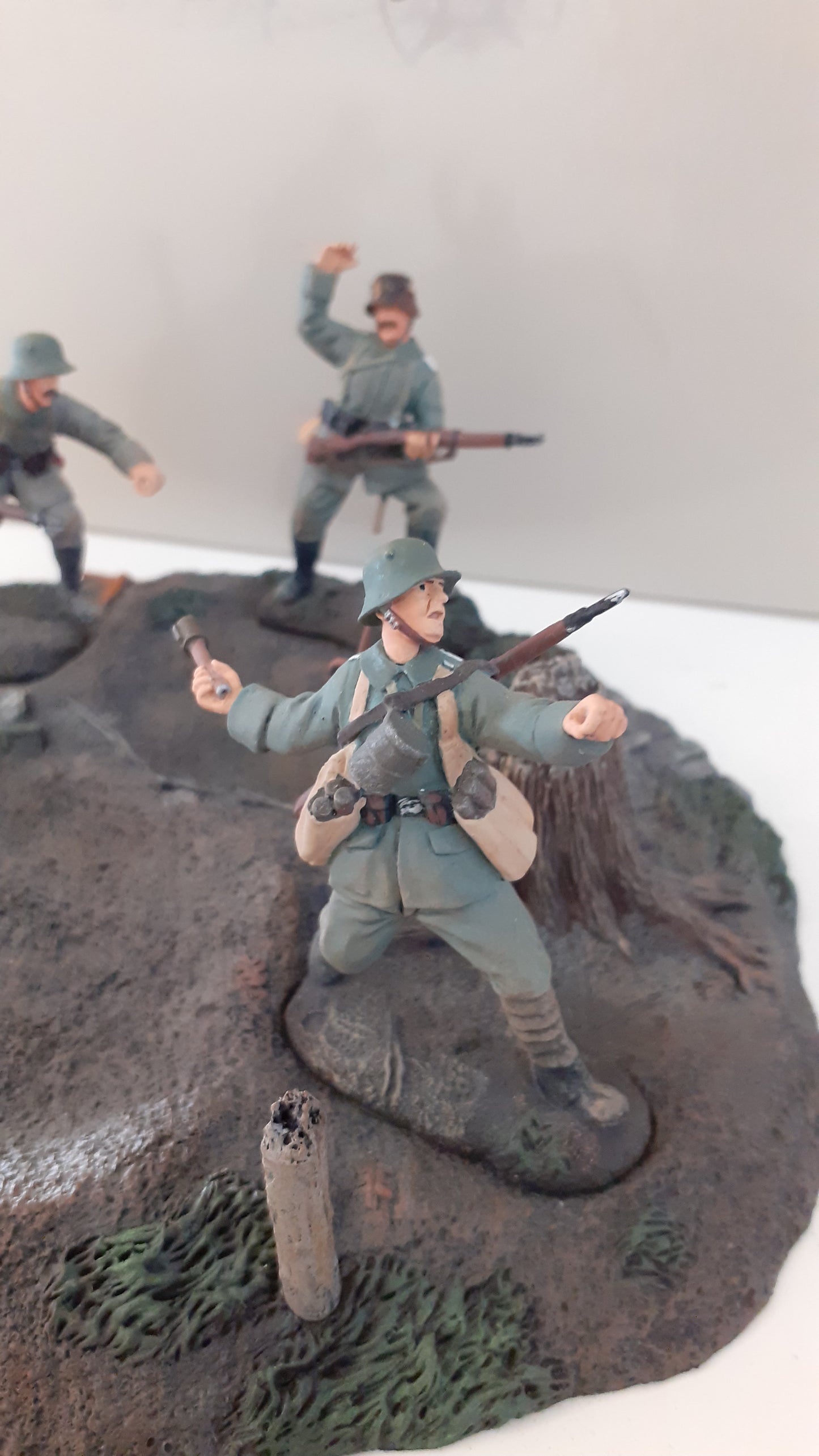 BRITAINS tgw-003 compatible old northwest ontc ww1 germans on base 2005 1:32 boxed