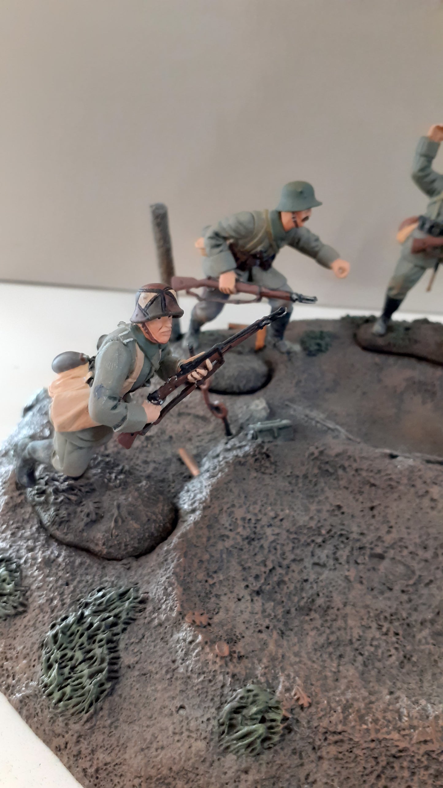BRITAINS tgw-003 compatible old northwest ontc ww1 germans on base 2005 1:32 boxed