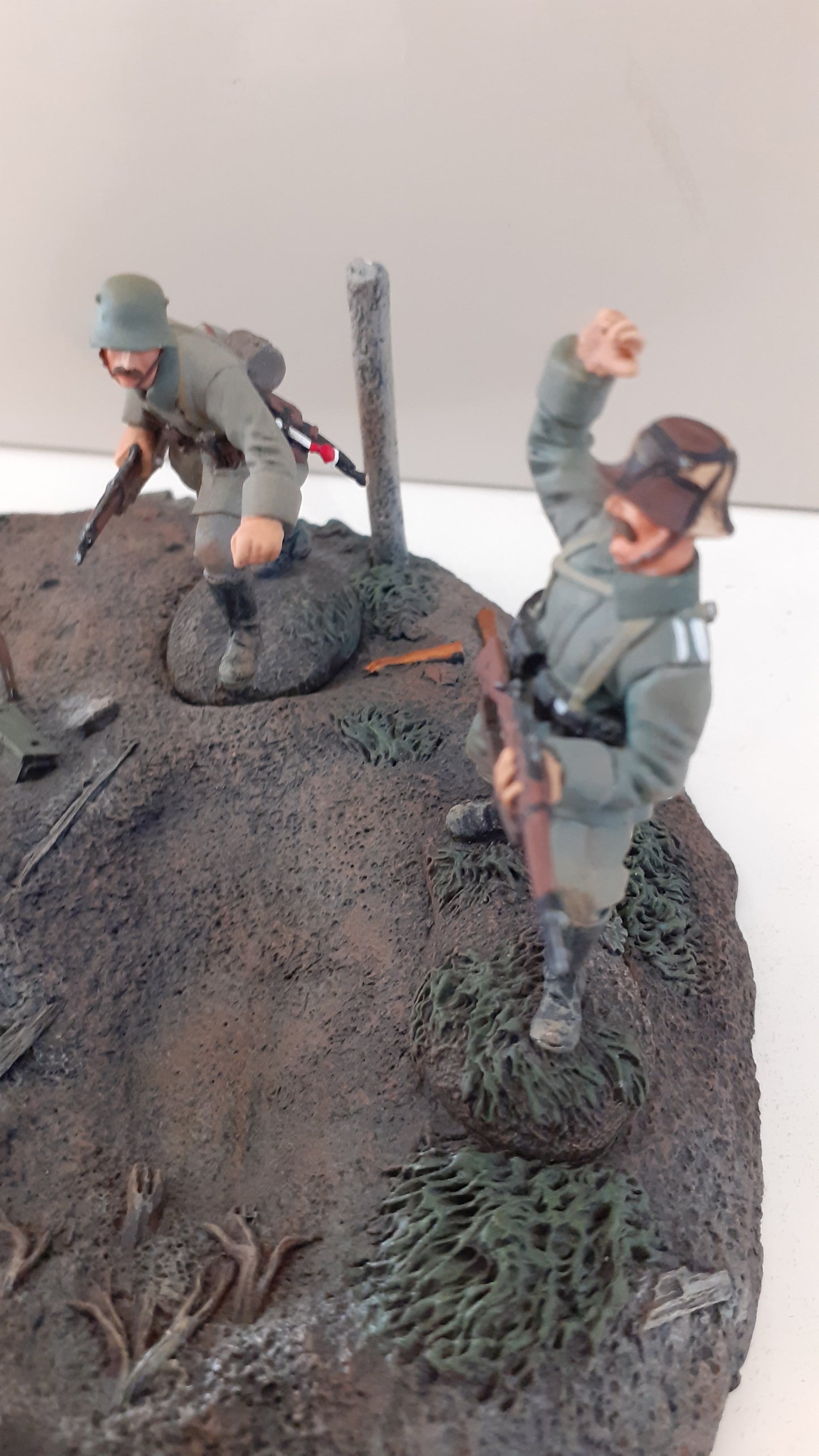 BRITAINS tgw-003 compatible old northwest ontc ww1 germans on base 2005 1:32 boxed