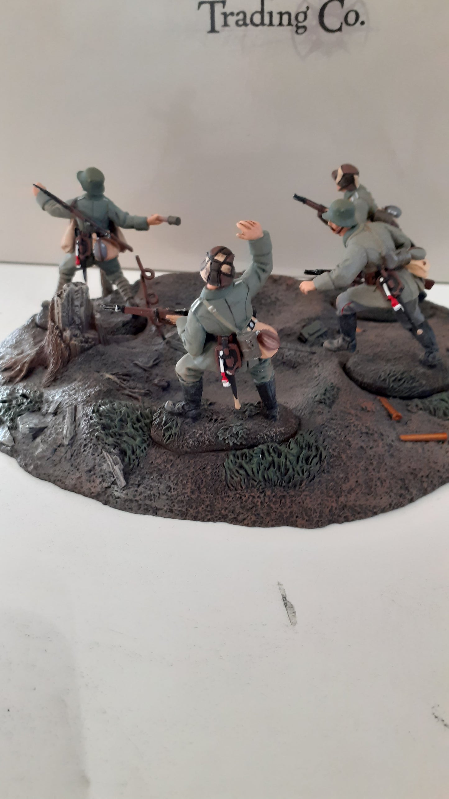 BRITAINS tgw-003 compatible old northwest ontc ww1 germans on base 2005 1:32 boxed