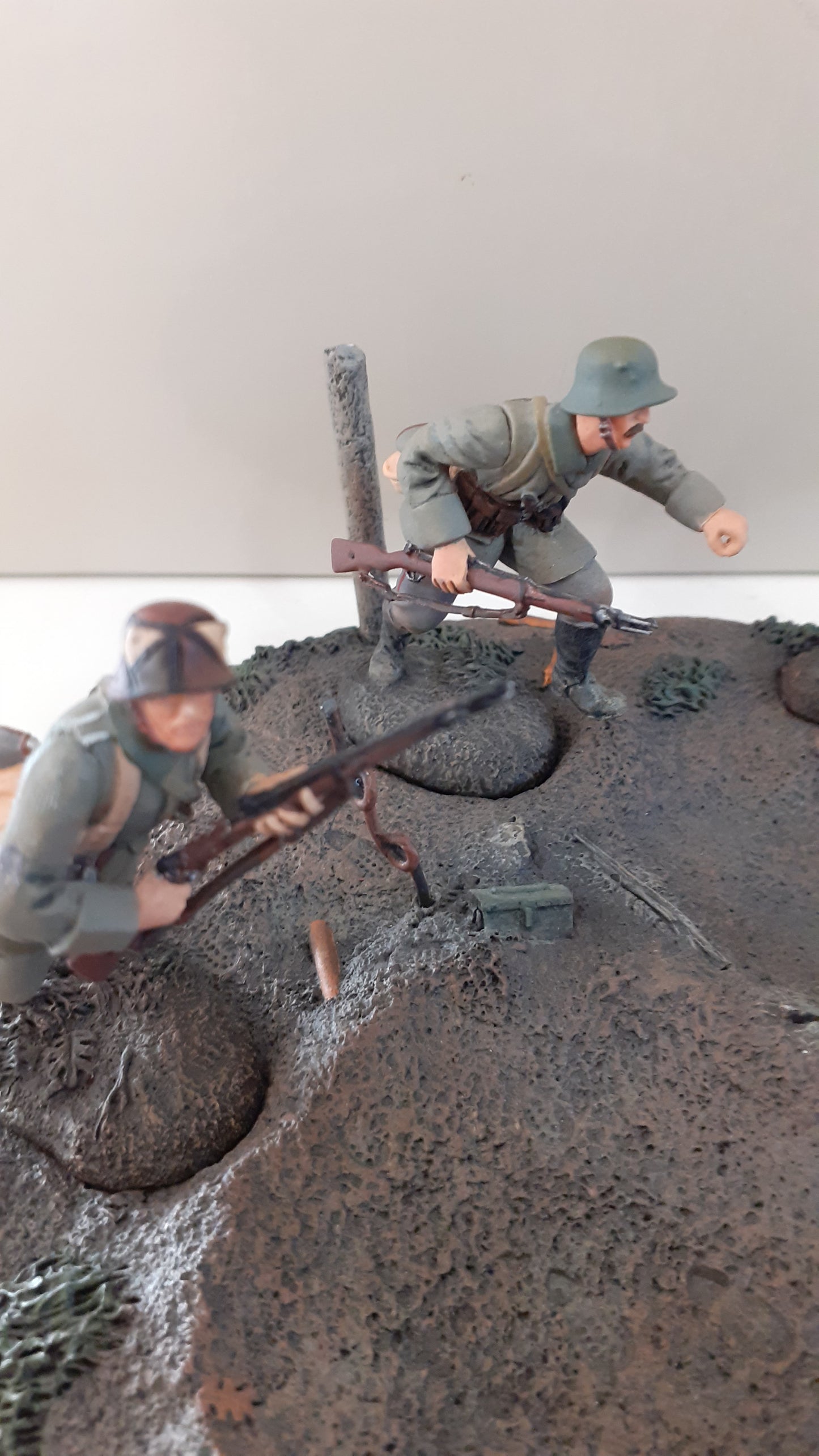 BRITAINS tgw-003 compatible old northwest ontc ww1 germans on base 2005 1:32 boxed