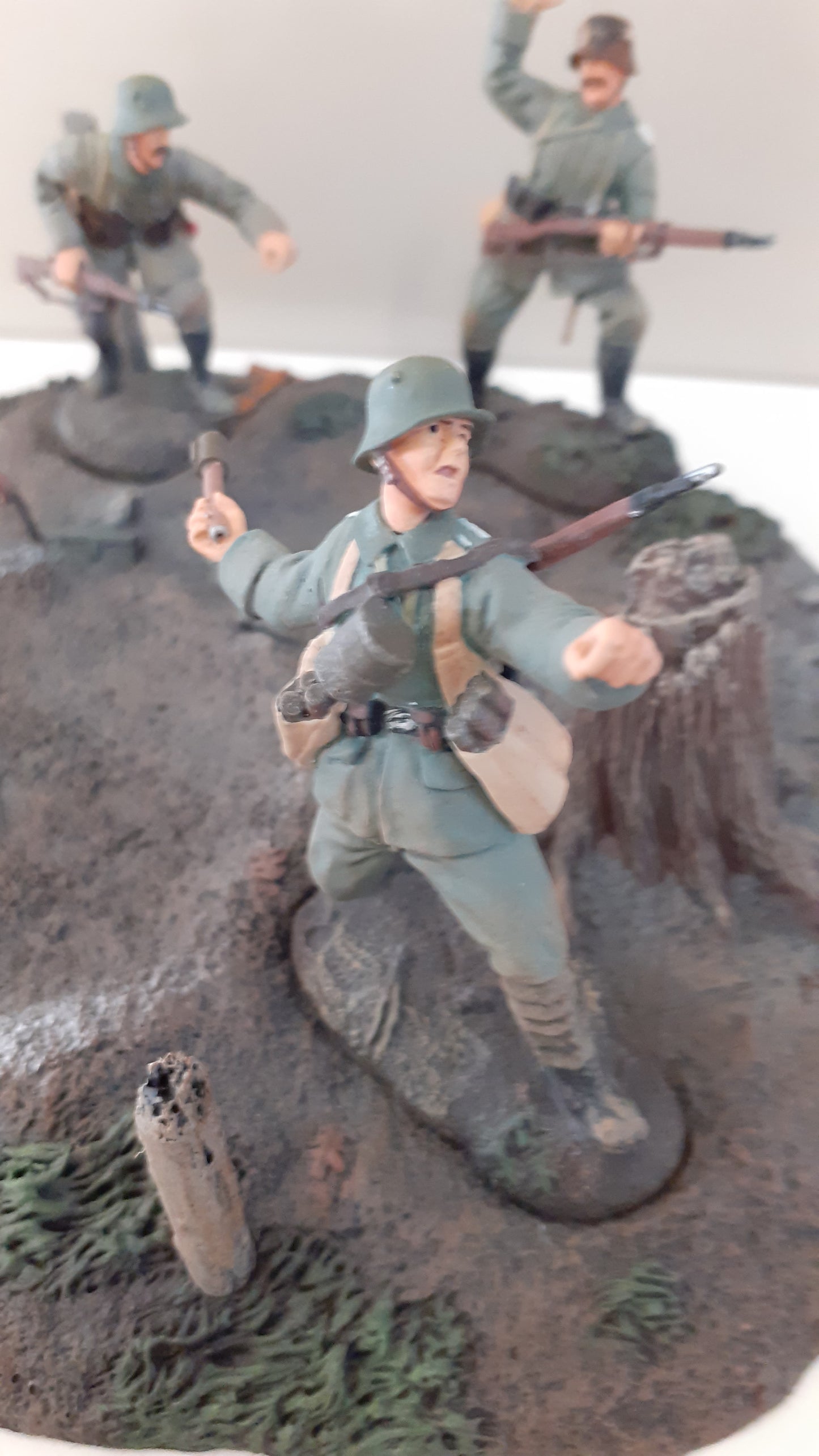 BRITAINS tgw-003 compatible old northwest ontc ww1 germans on base 2005 1:32 boxed