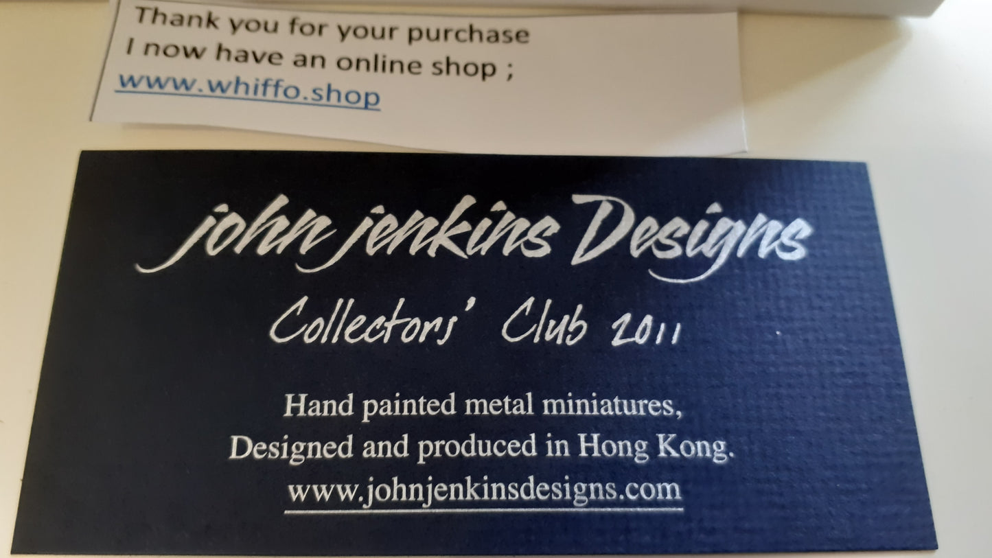 John jenkins 2011 collectors club adc William worth boxed ltd edition 1:30