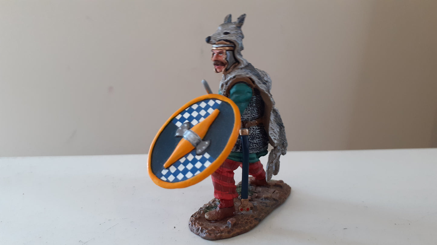 King and country 20f2 romans barbarians wolfshead bar009 bar9 1:30 metal boxed