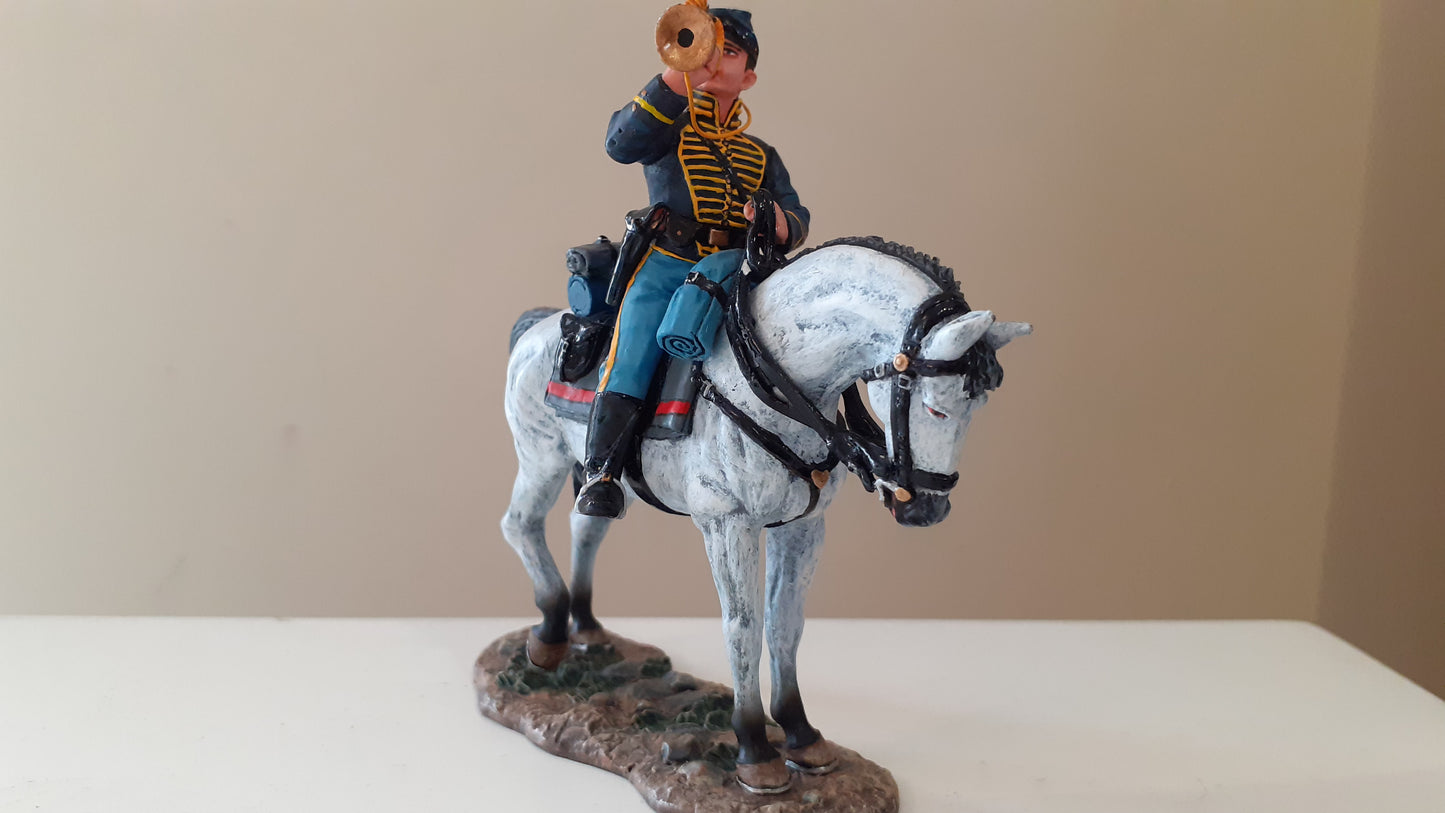 King and country acw union cavalry bugler no box cw060 2010 wdb gb