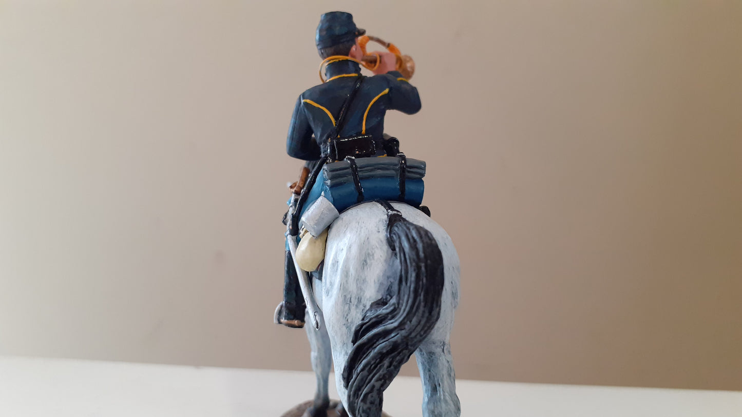 King and country acw union cavalry bugler no box cw060 2010 wdb gb