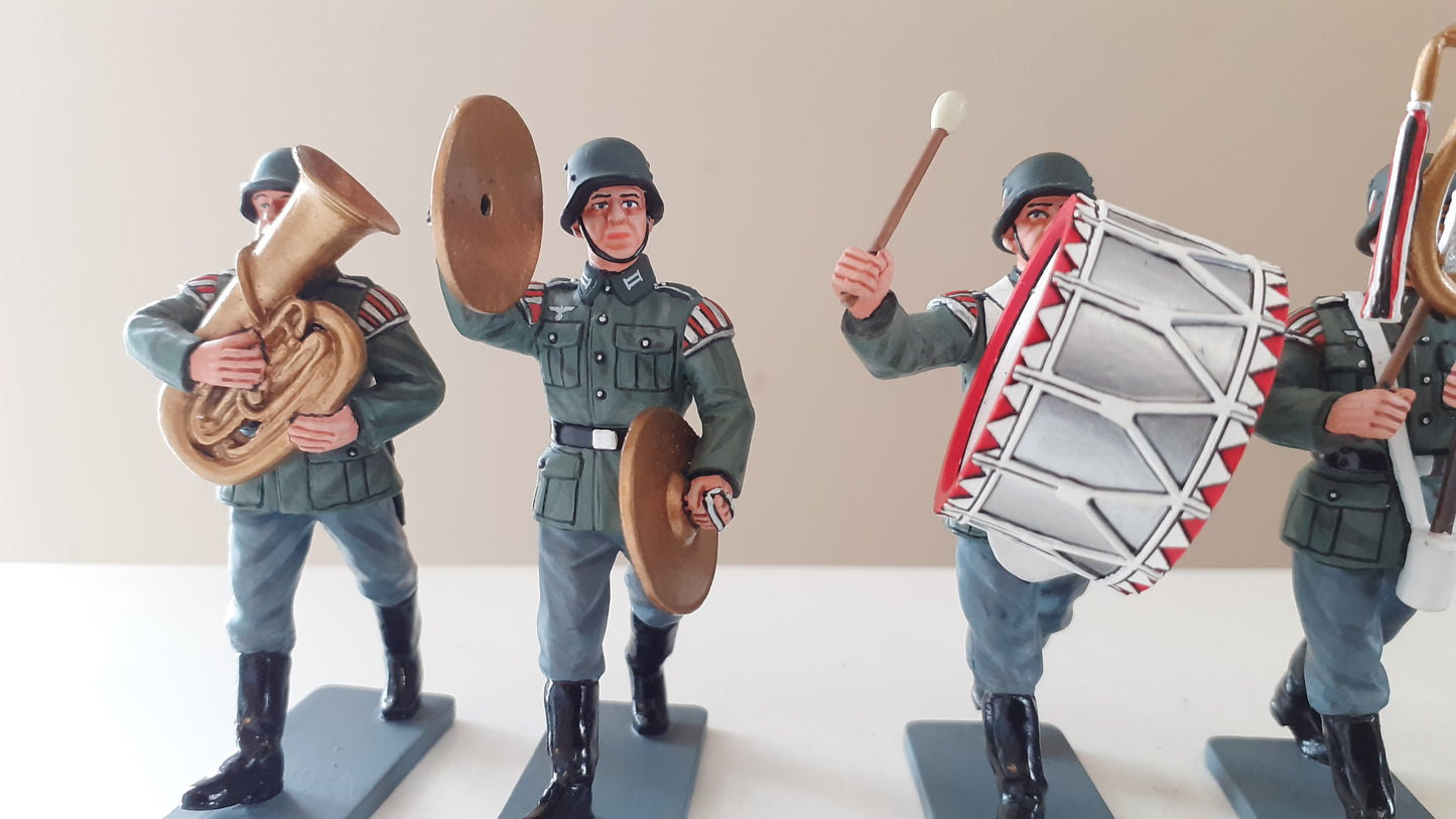 King and country ww2 german wehrmacht 12 piece band boxed wh013 wh13 2015 wdb