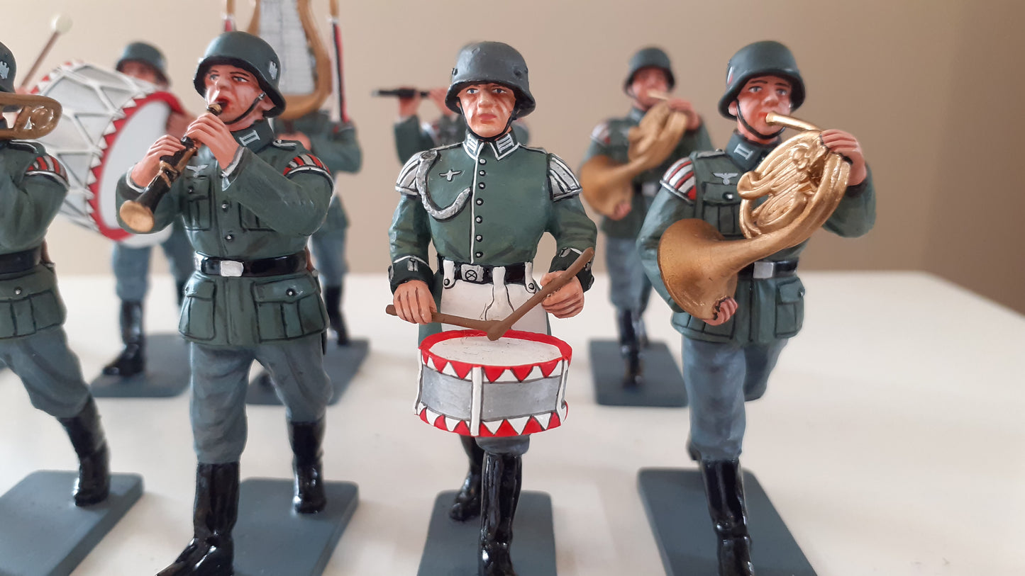 King and country ww2 german wehrmacht 12 piece band boxed wh013 wh13 2015 wdb