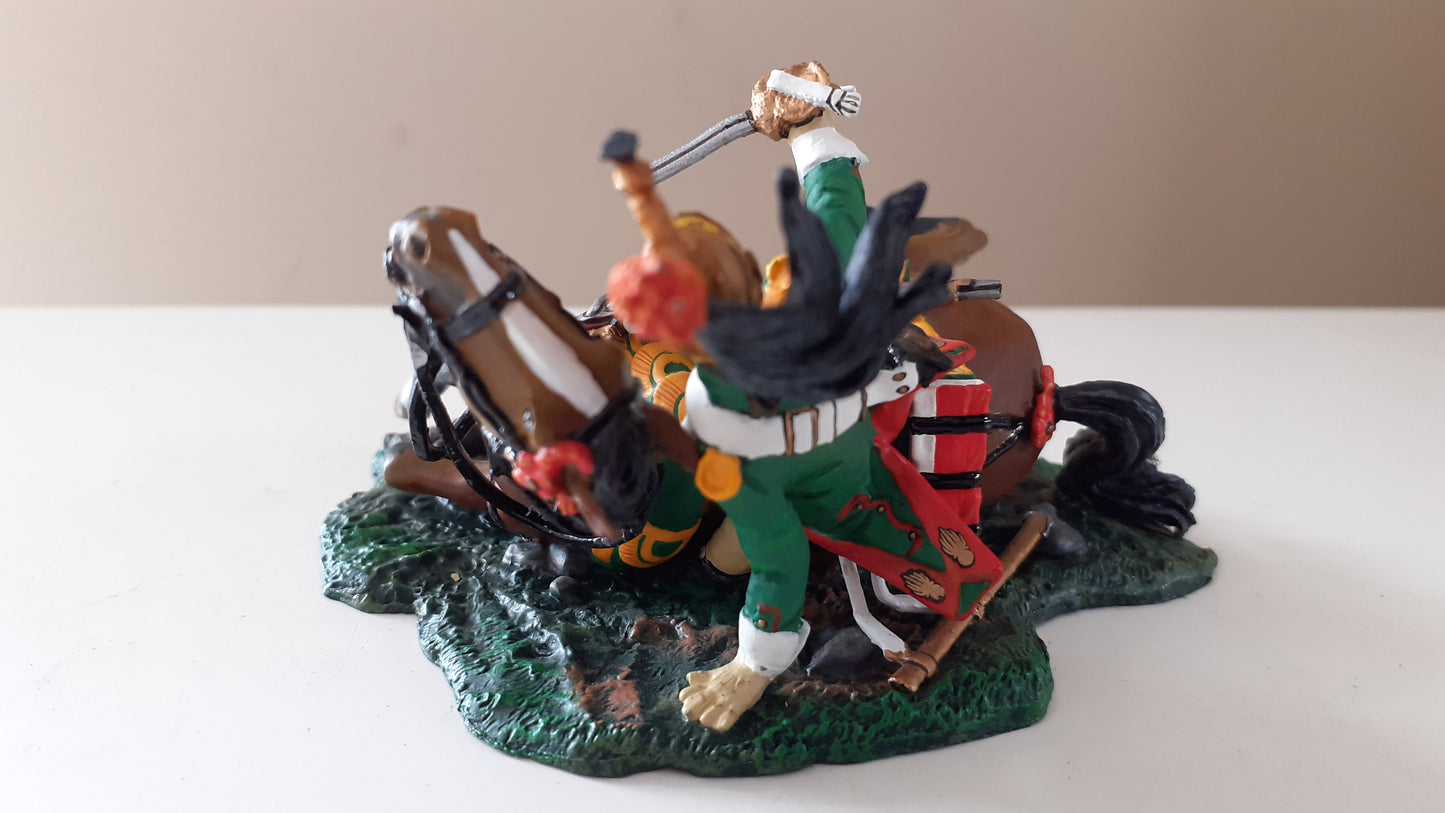 King and country Napoleonic french empress dragoon on ground boxed na44 na044 wdb
