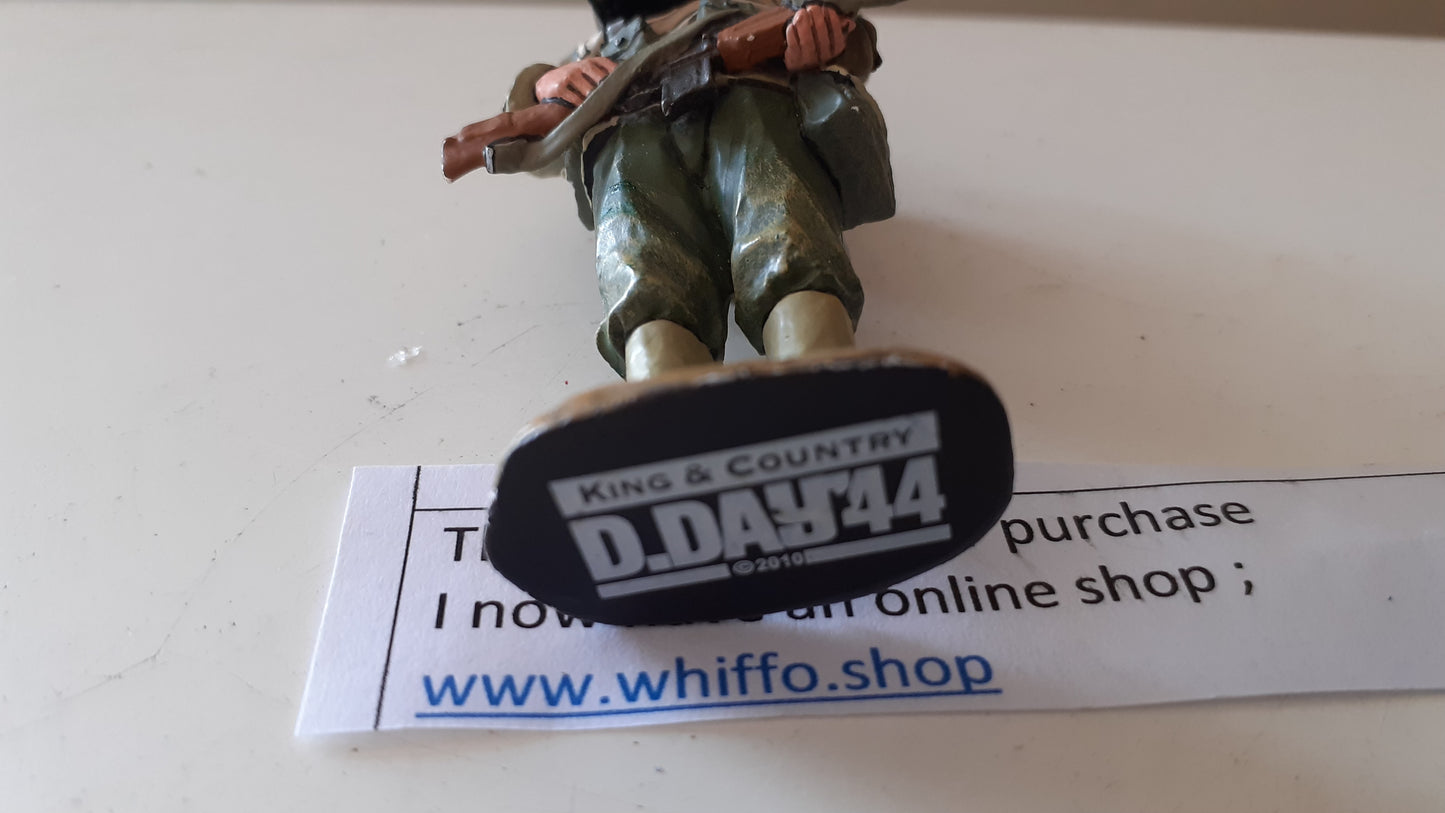 King and country dd128 ww2 US ranger sniper BAR d.day 1944 no box 2004 w15