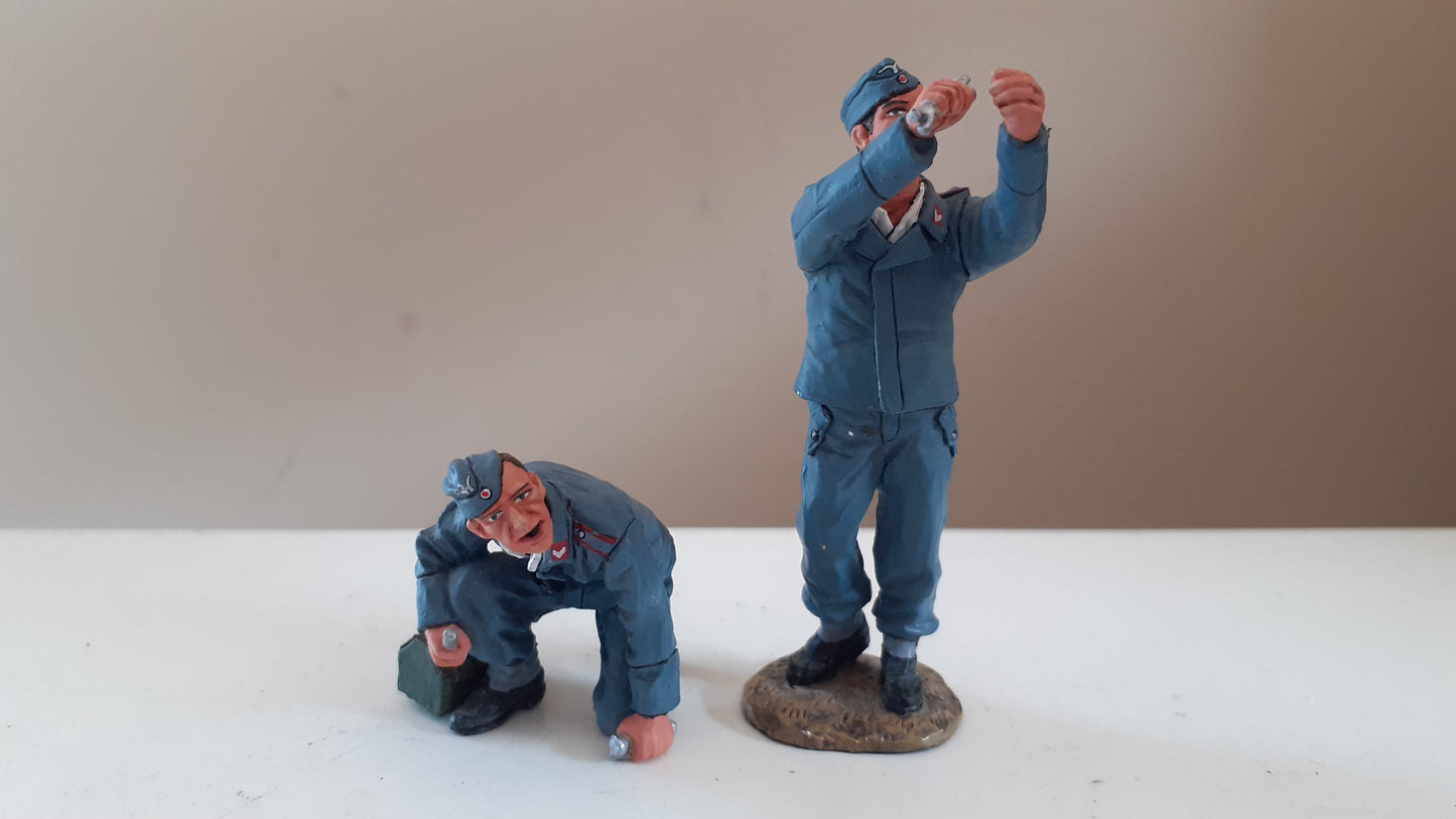 King and country ww2 german luftwaffe Airman Ground Crew Boxed lw005 2009 wdb rb