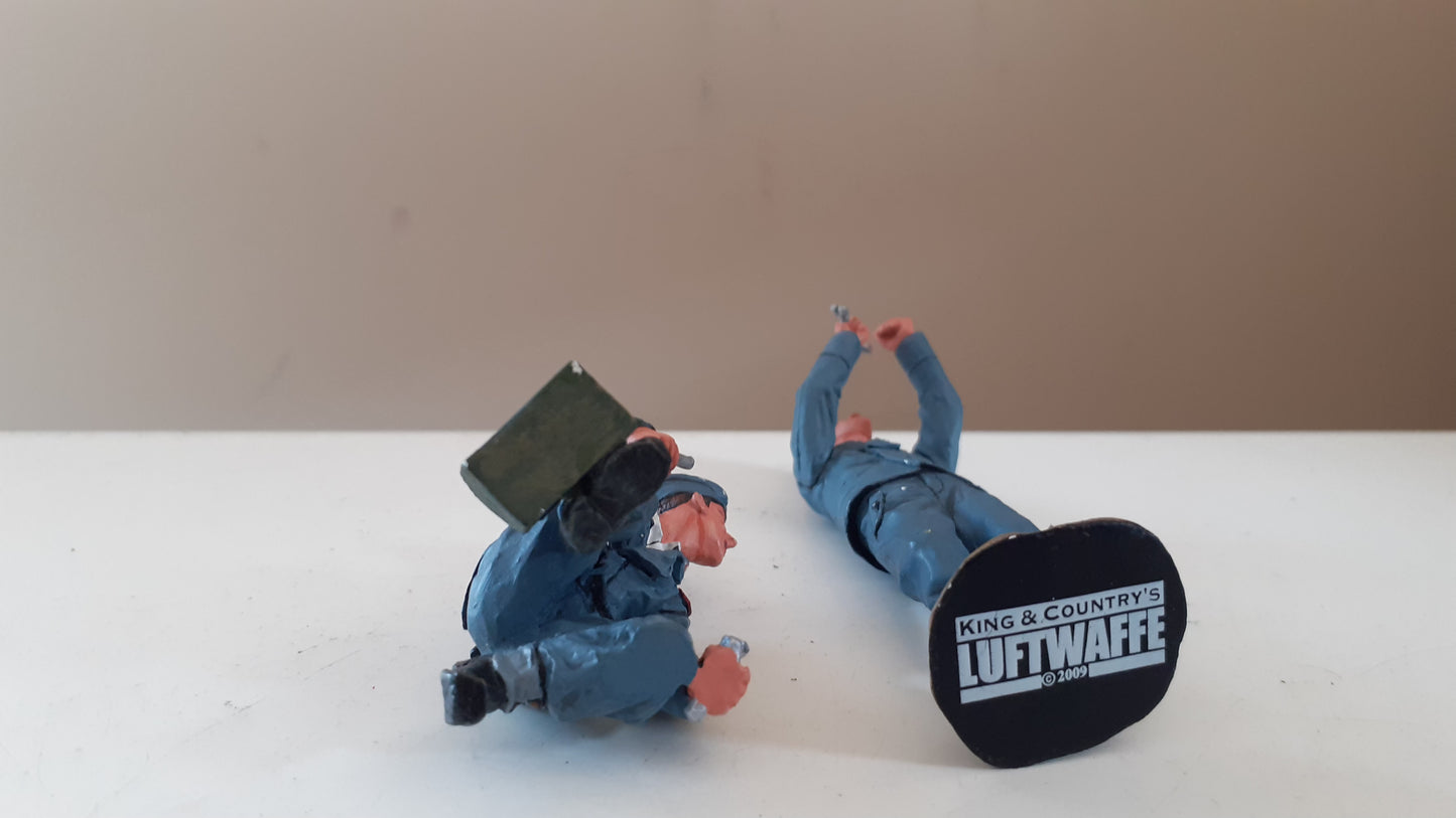 King and country ww2 german luftwaffe Airman Ground Crew Boxed lw005 2009 wdb rb