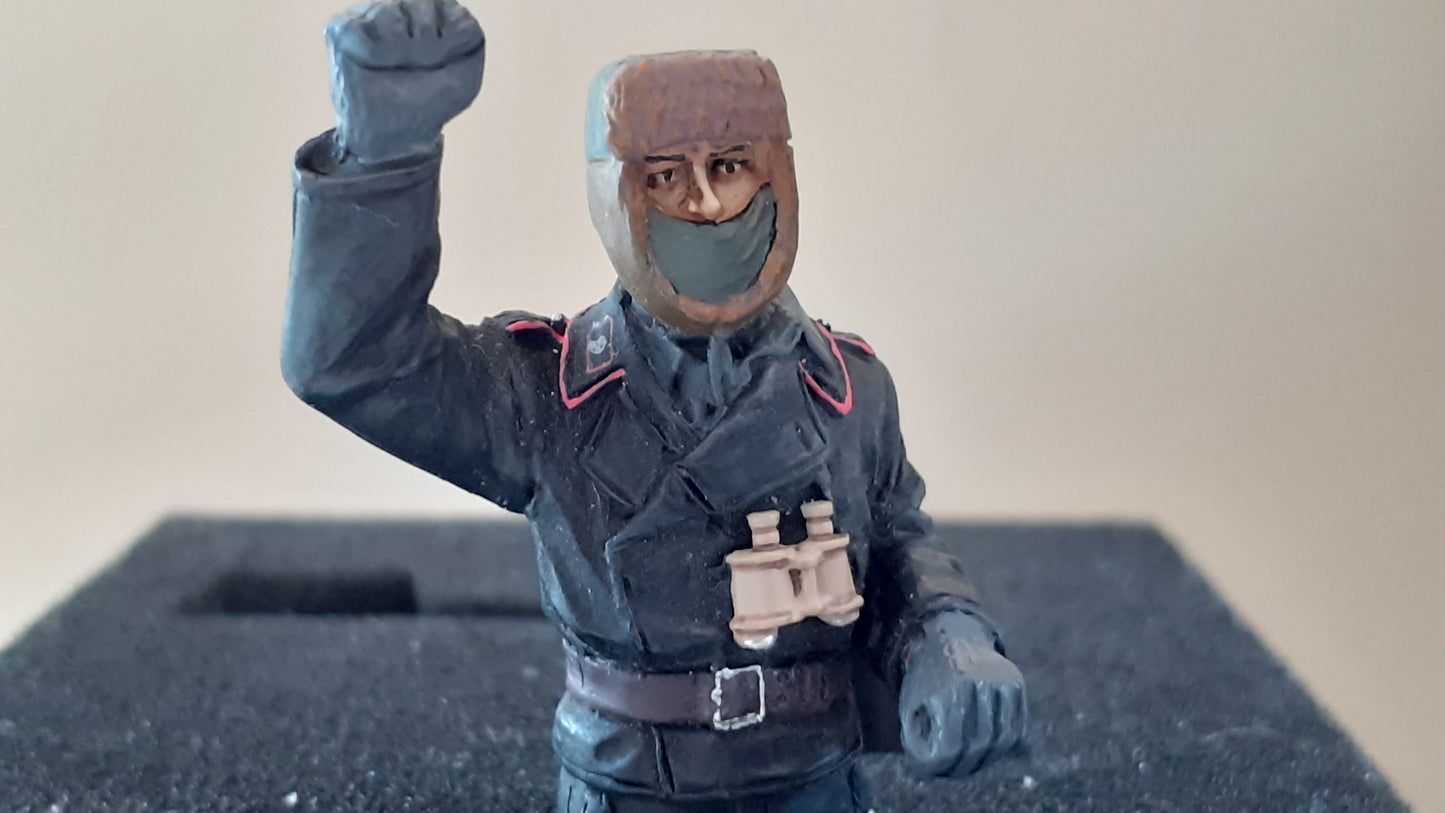 Thomas Gunn King and country ww2 German Tank Crew Commander Boxed Tc2 S3