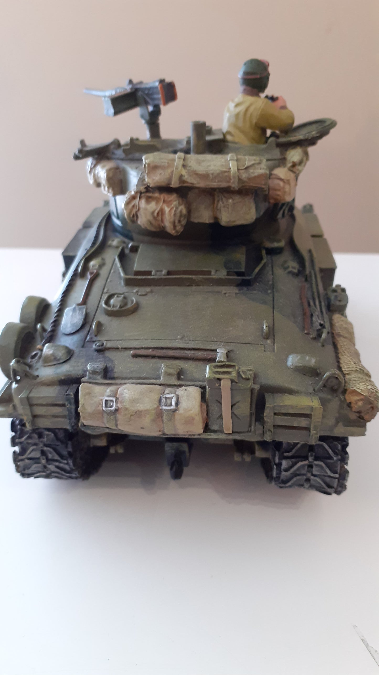 King and country Ww2 us army Sherman tank Easy Eight 2001 1:30 dd027 Dd27 wdb