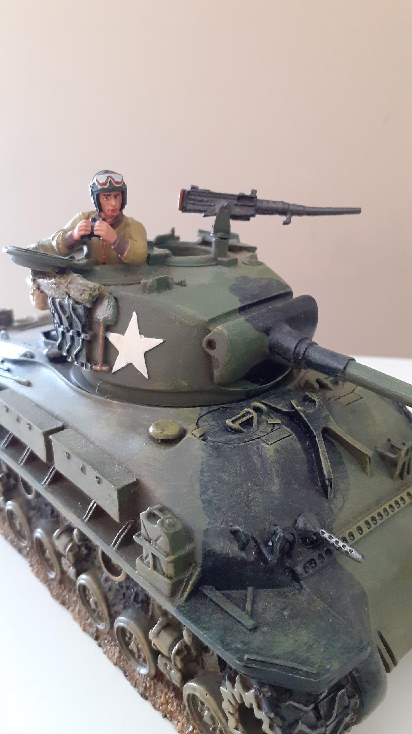 King and country Ww2 us army Sherman tank Easy Eight 2001 1:30 dd027 Dd27 wdb