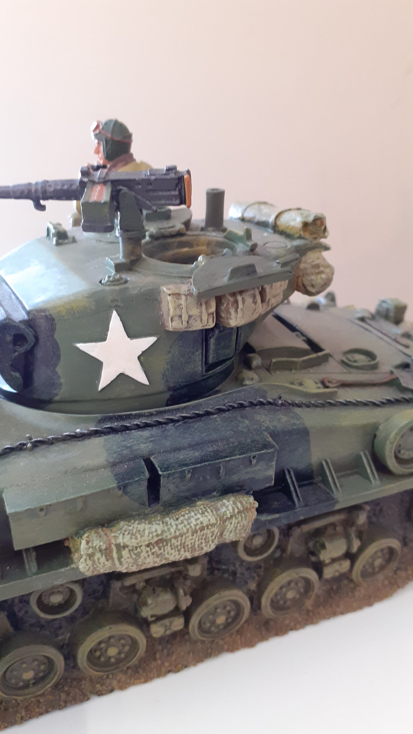 King and country Ww2 us army Sherman tank Easy Eight 2001 1:30 dd027 Dd27 wdb