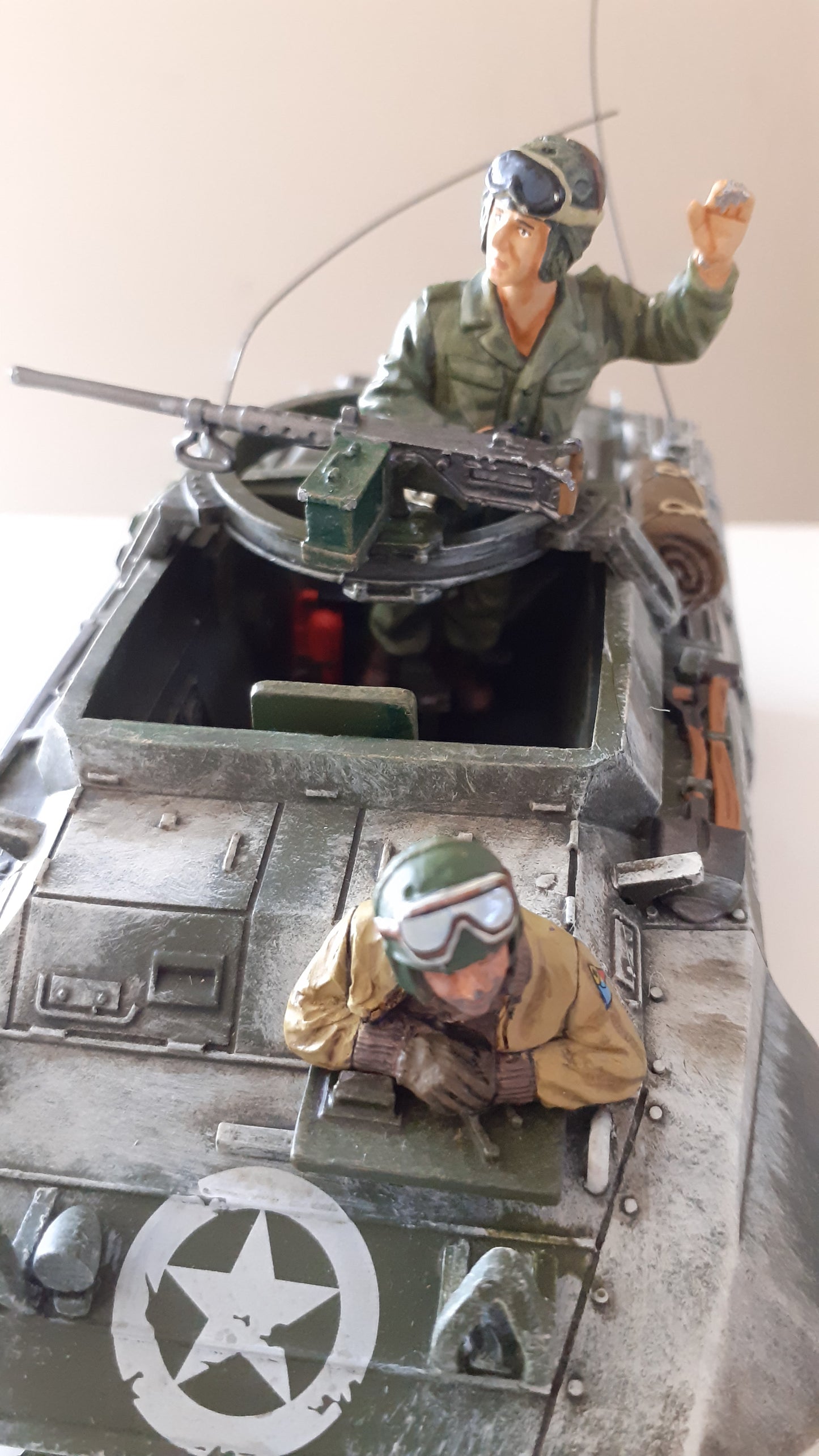King and country Ww2 us army M8 Armoured Car tank 2013 1:30 Bba027 Bba27 wdb