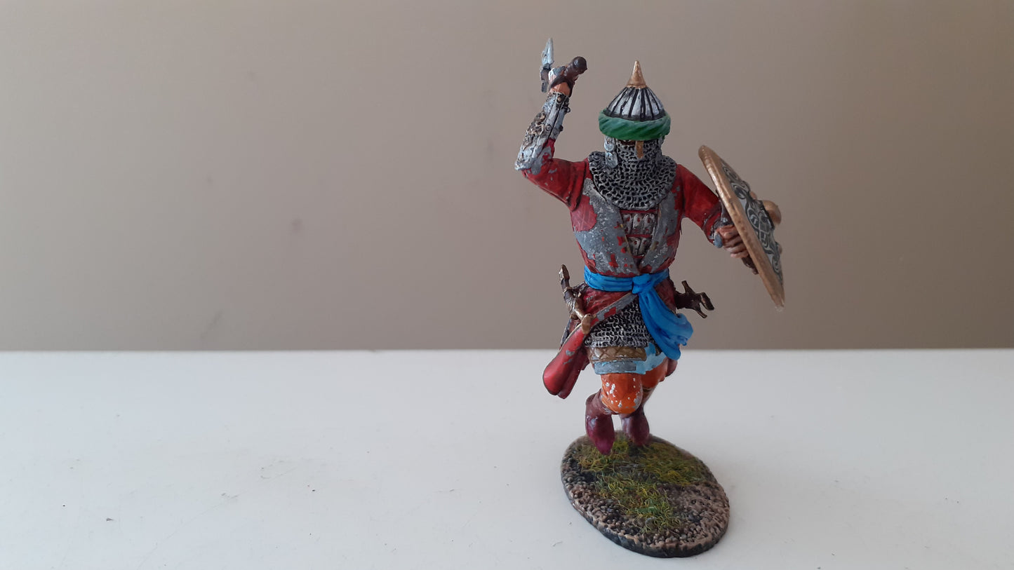 First legion Crusaders Saracen Axe DAMAGED Flaking Paint boxed Cru066