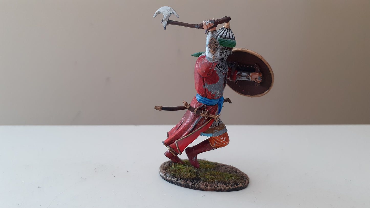 First legion Crusaders Saracen Axe DAMAGED Flaking Paint boxed Cru066