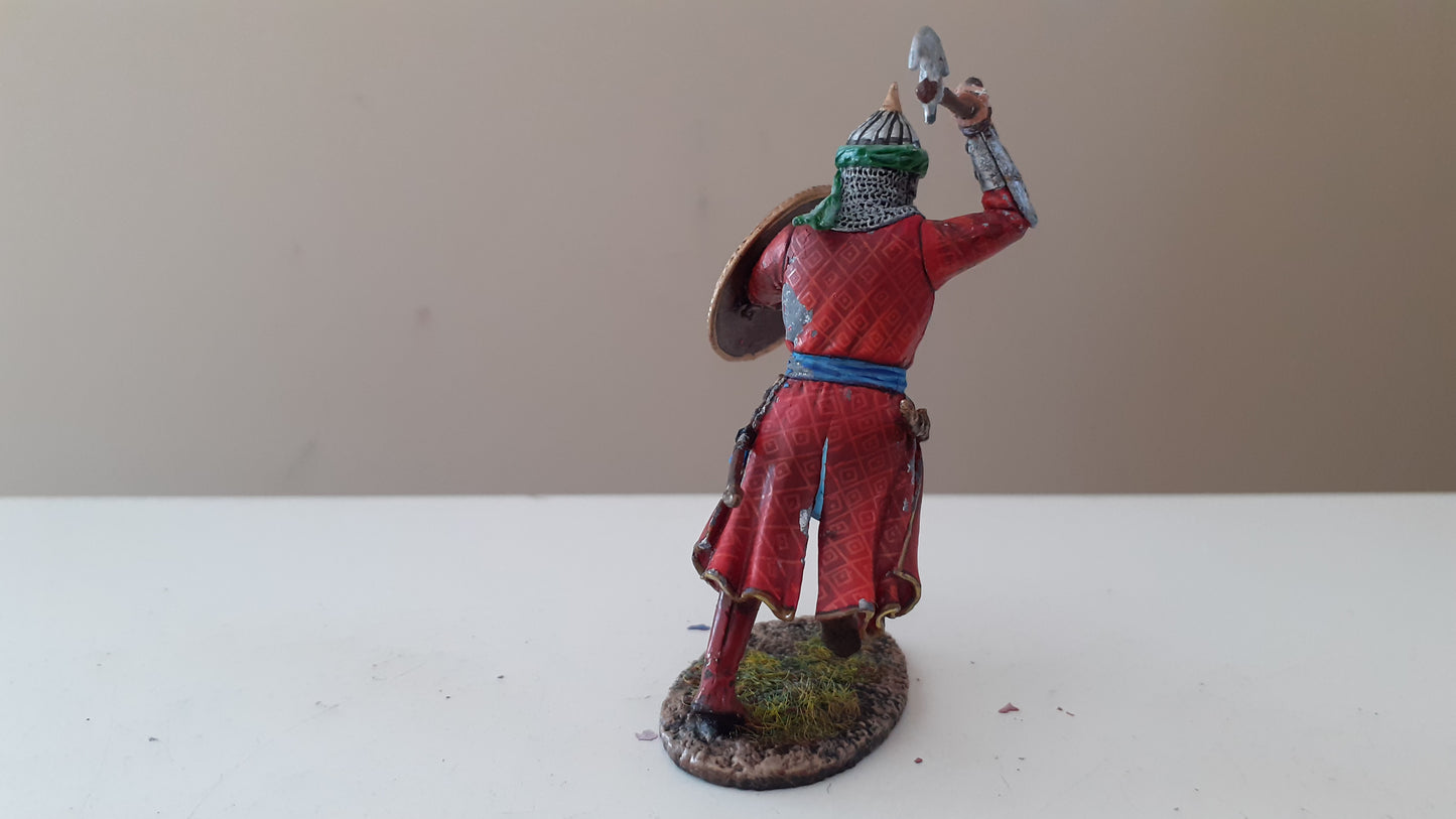 First legion Crusaders Saracen Axe DAMAGED Flaking Paint boxed Cru066