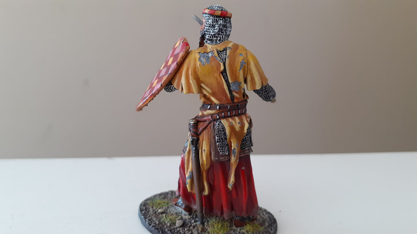 First legion Crusaders Saracen Sword DAMAGED Flaking Paint boxed Cru069 S3