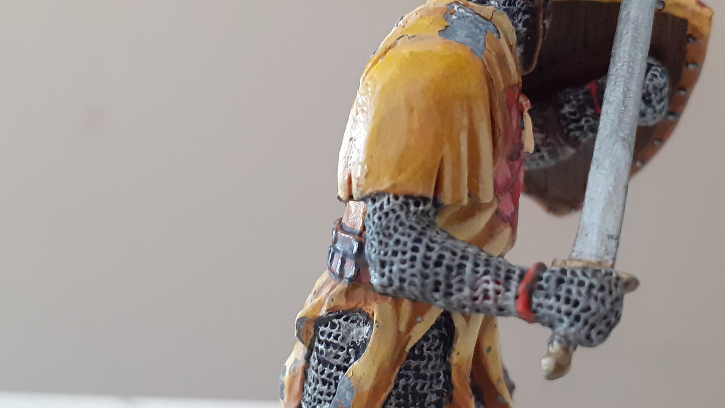 First legion Crusaders Saracen Sword DAMAGED Flaking Paint boxed Cru069 S3