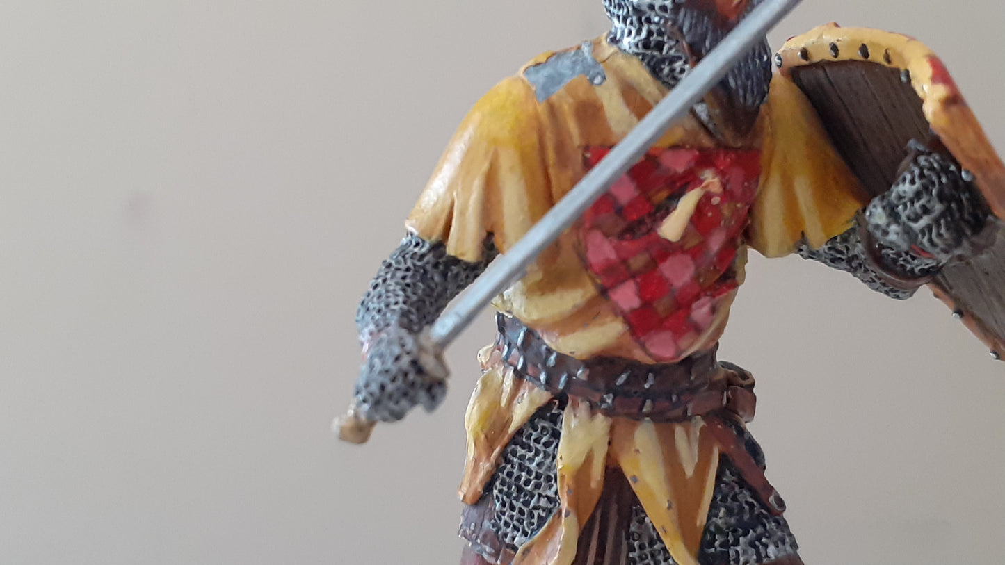 First legion Crusaders Saracen Sword DAMAGED Flaking Paint boxed Cru069 S3