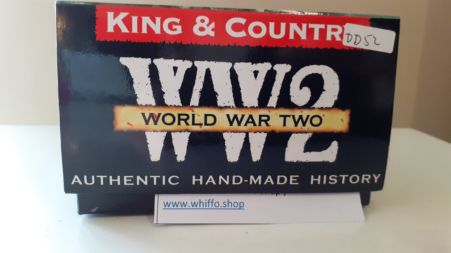 King and country ww2 Lovat Churchill Commando D-day box 1:30 Dd052 Dd52
