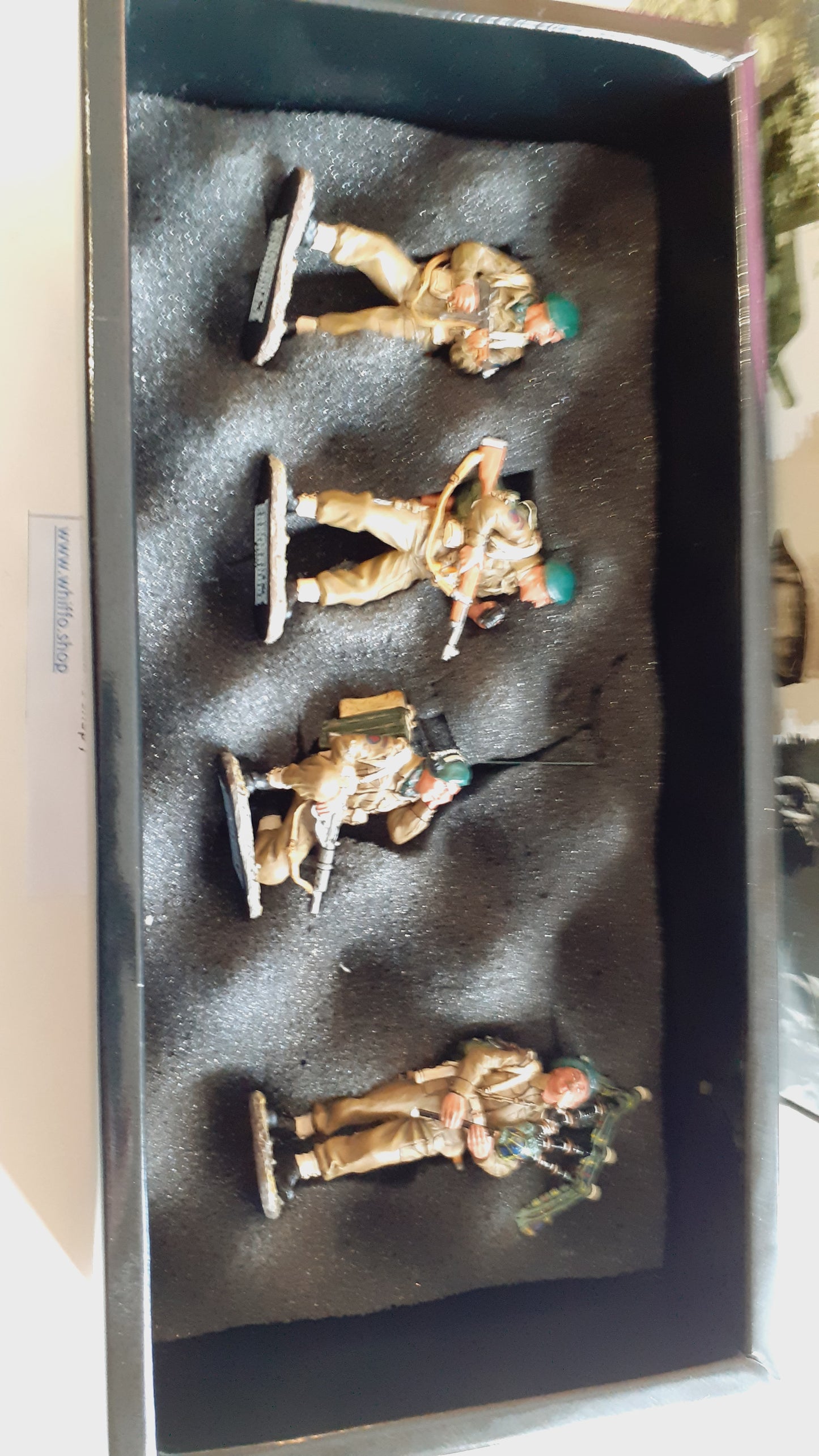 King and country ww2 Lovat Churchill Commando D-day box 1:30 Dd052 Dd52