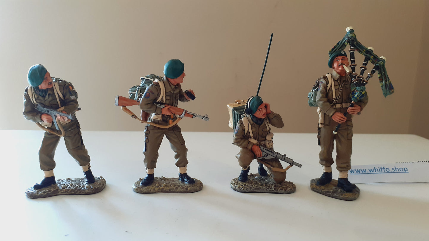 King and country ww2 Lovat Churchill Commando D-day box 1:30 Dd052 Dd52