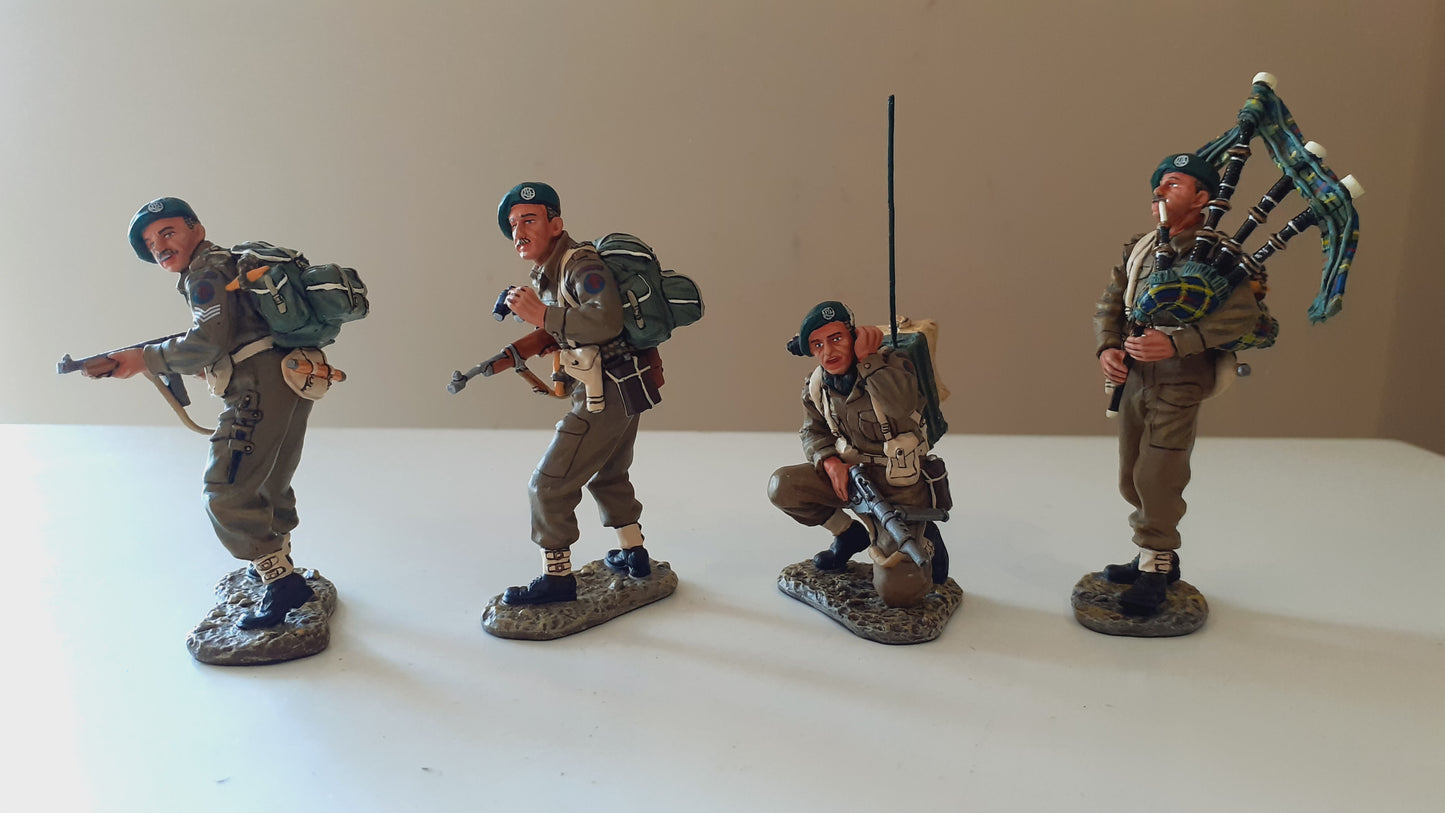 King and country ww2 Lovat Churchill Commando D-day box 1:30 Dd052 Dd52