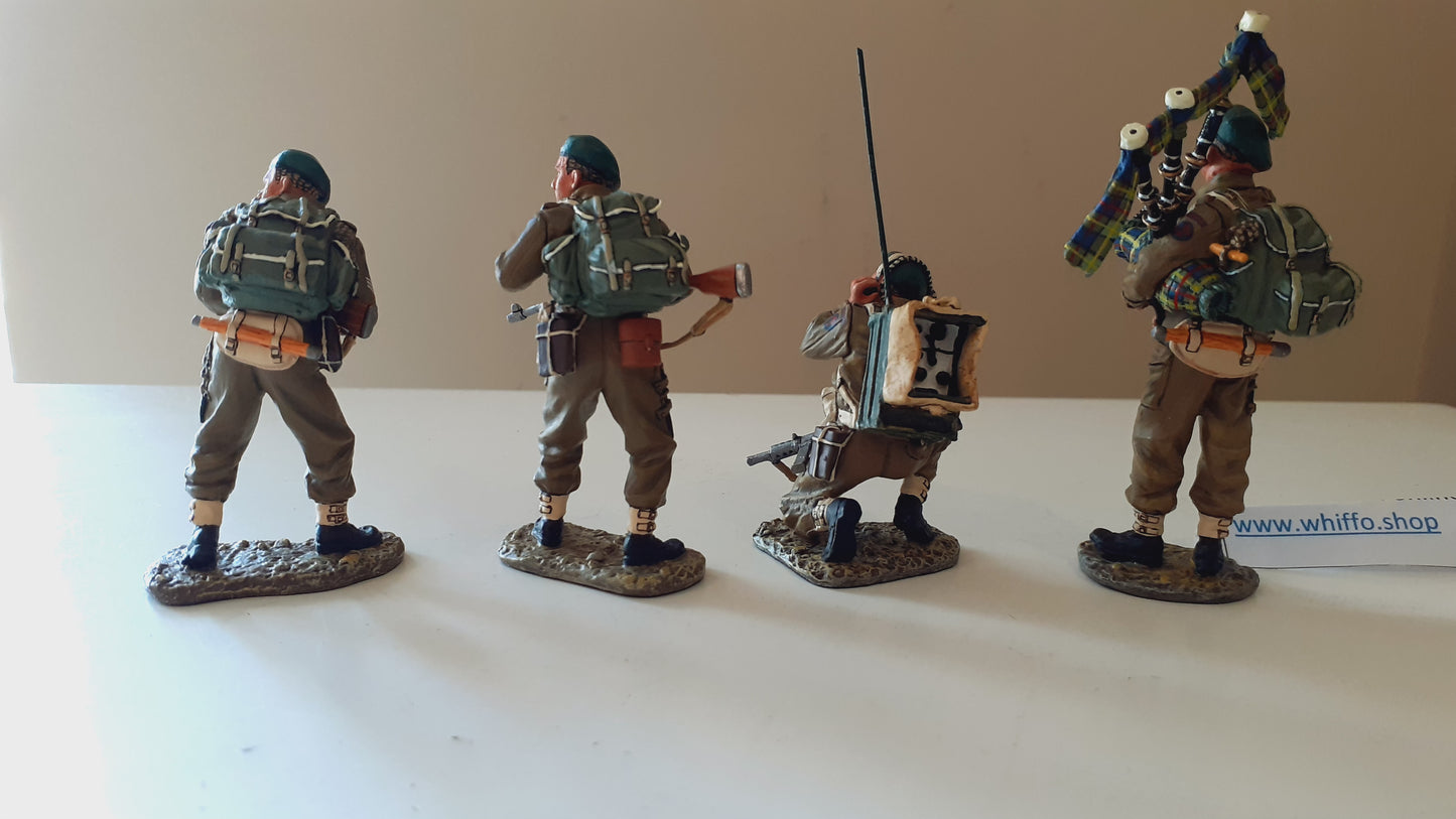 King and country ww2 Lovat Churchill Commando D-day box 1:30 Dd052 Dd52