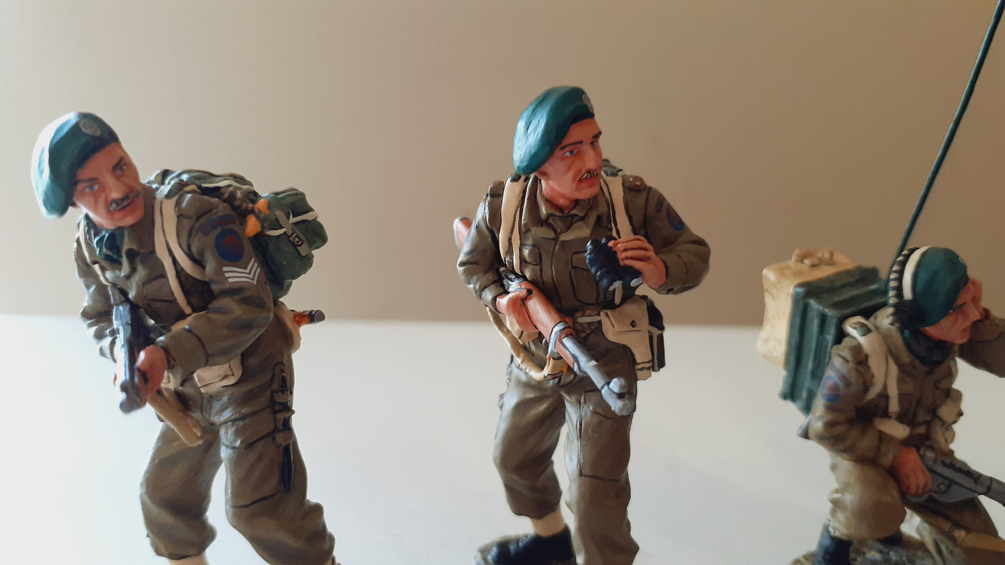 King and country ww2 Lovat Churchill Commando D-day box 1:30 Dd052 Dd52