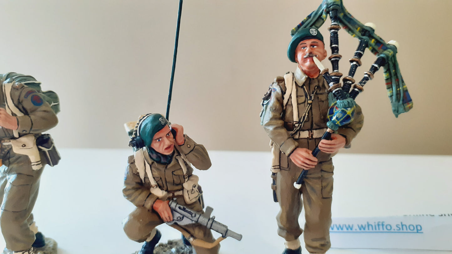 King and country ww2 Lovat Churchill Commando D-day box 1:30 Dd052 Dd52