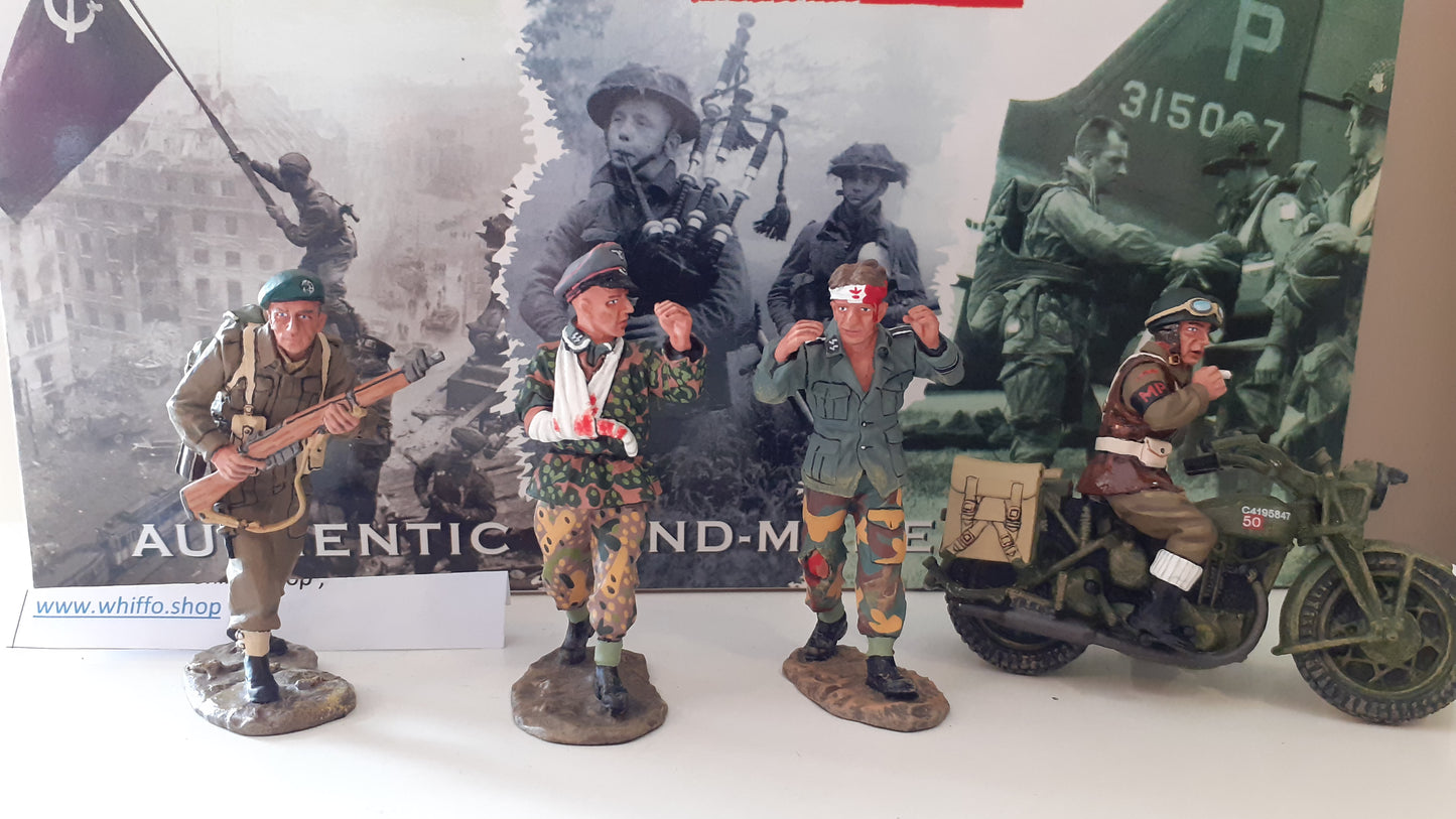 King and country ww2 Taking Prisoners Commando D-day box 1:30 Dd058 Dd58 Wdb