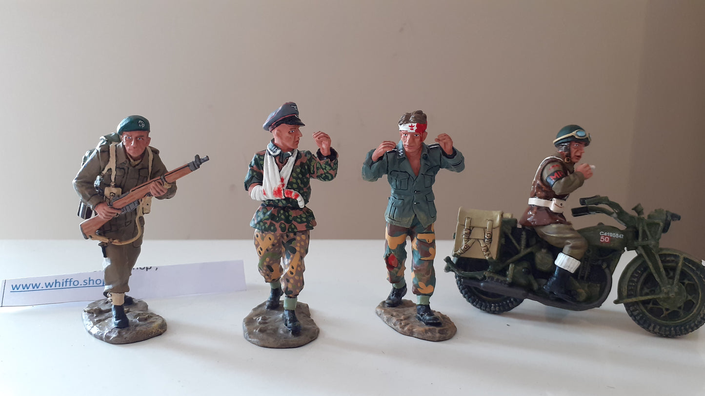 King and country ww2 Taking Prisoners Commando D-day box 1:30 Dd058 Dd58 Wdb