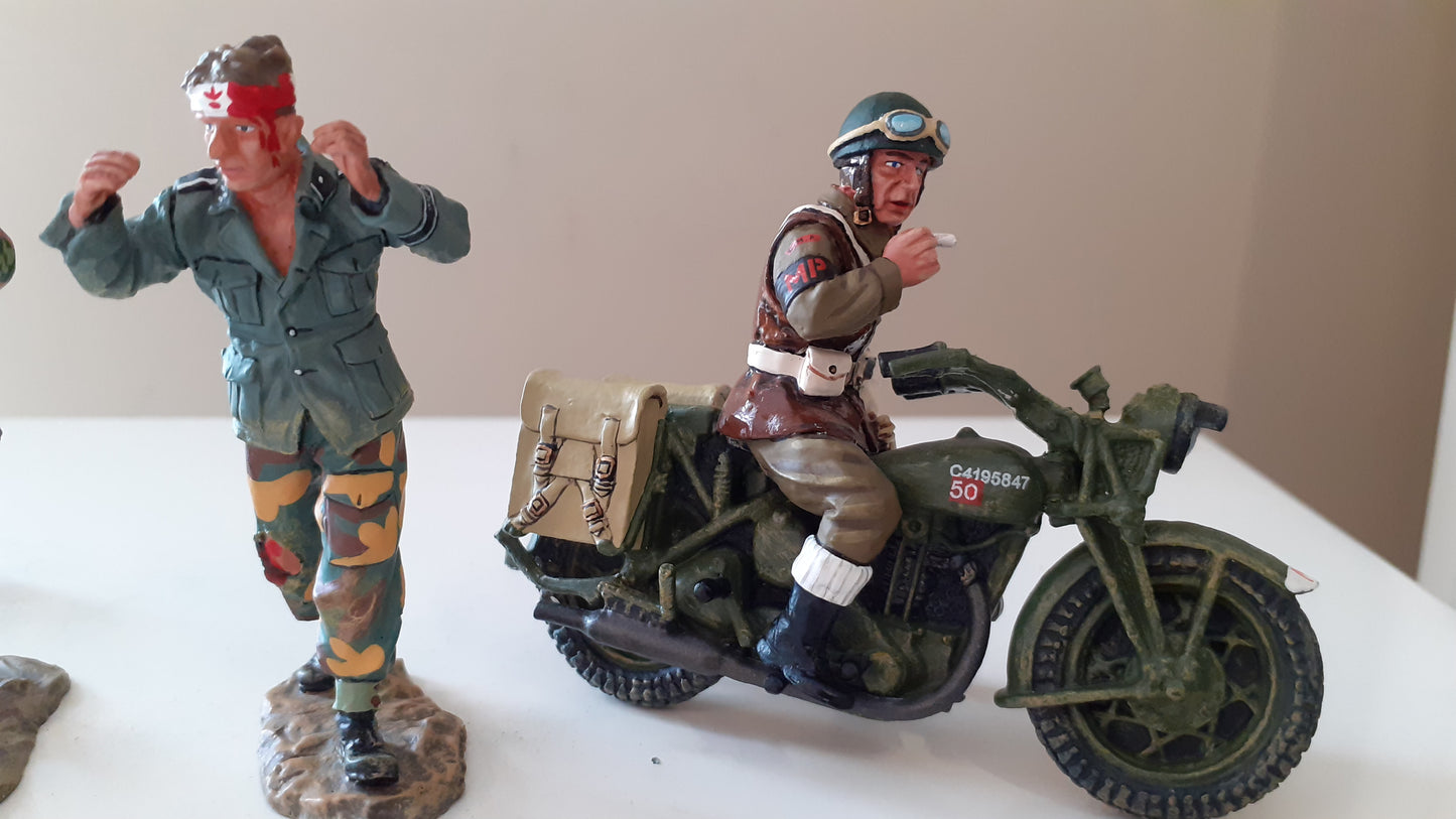 King and country ww2 Taking Prisoners Commando D-day box 1:30 Dd058 Dd58 Wdb