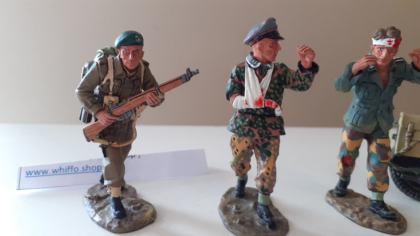 King and country ww2 Taking Prisoners Commando D-day box 1:30 Dd058 Dd58 Wdb