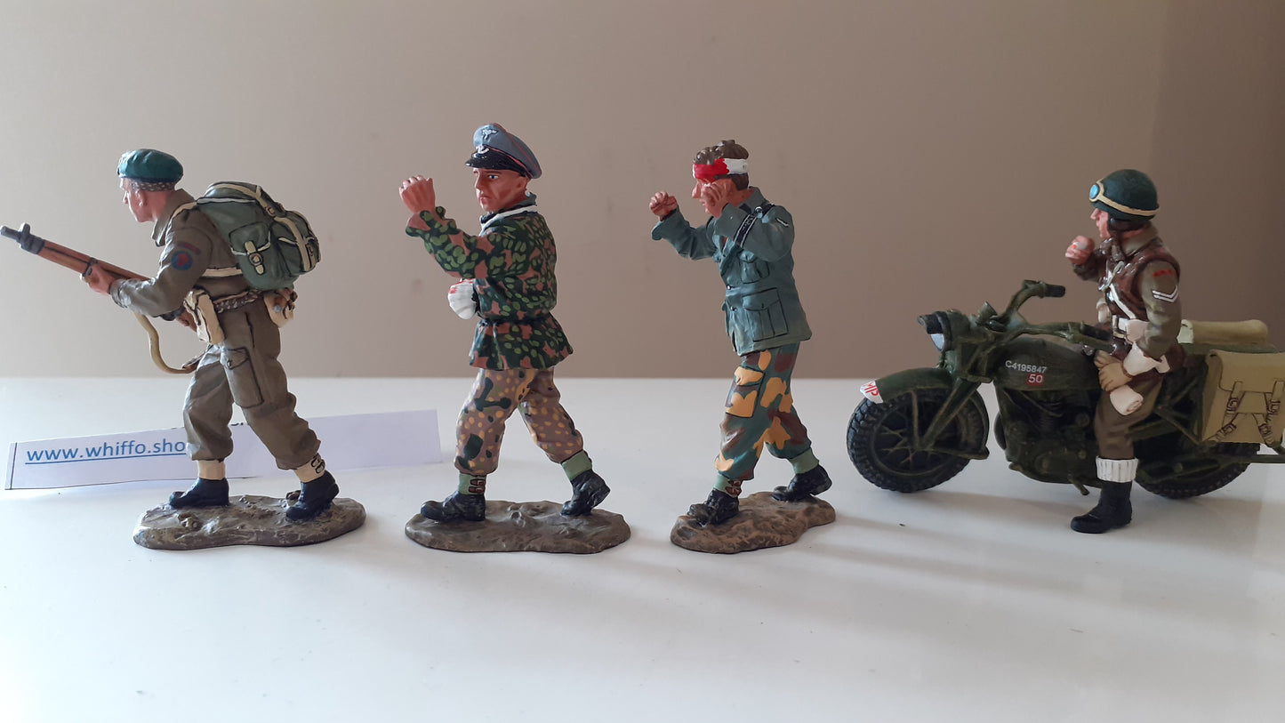 King and country ww2 Taking Prisoners Commando D-day box 1:30 Dd058 Dd58 Wdb