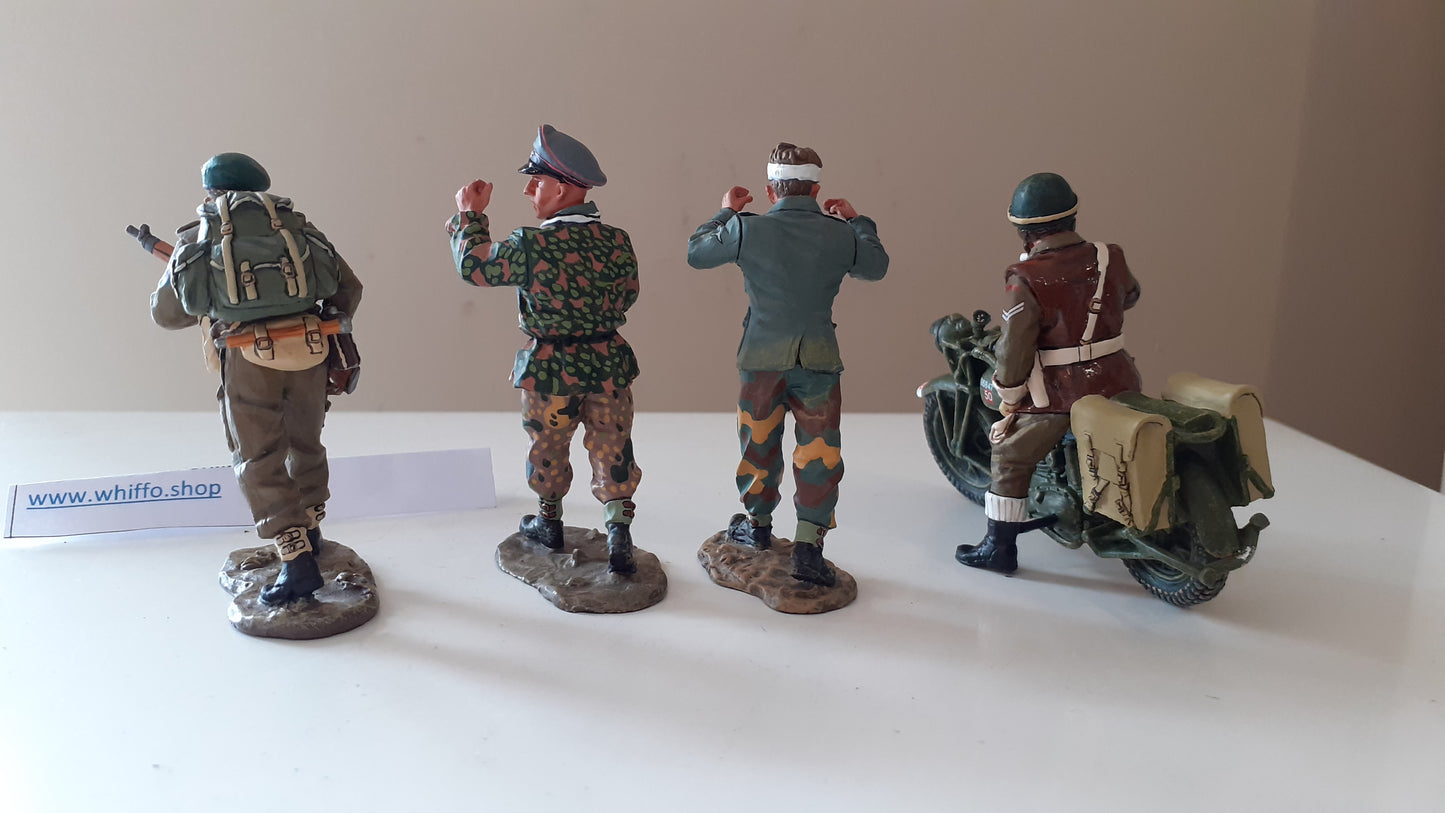 King and country ww2 Taking Prisoners Commando D-day box 1:30 Dd058 Dd58 Wdb
