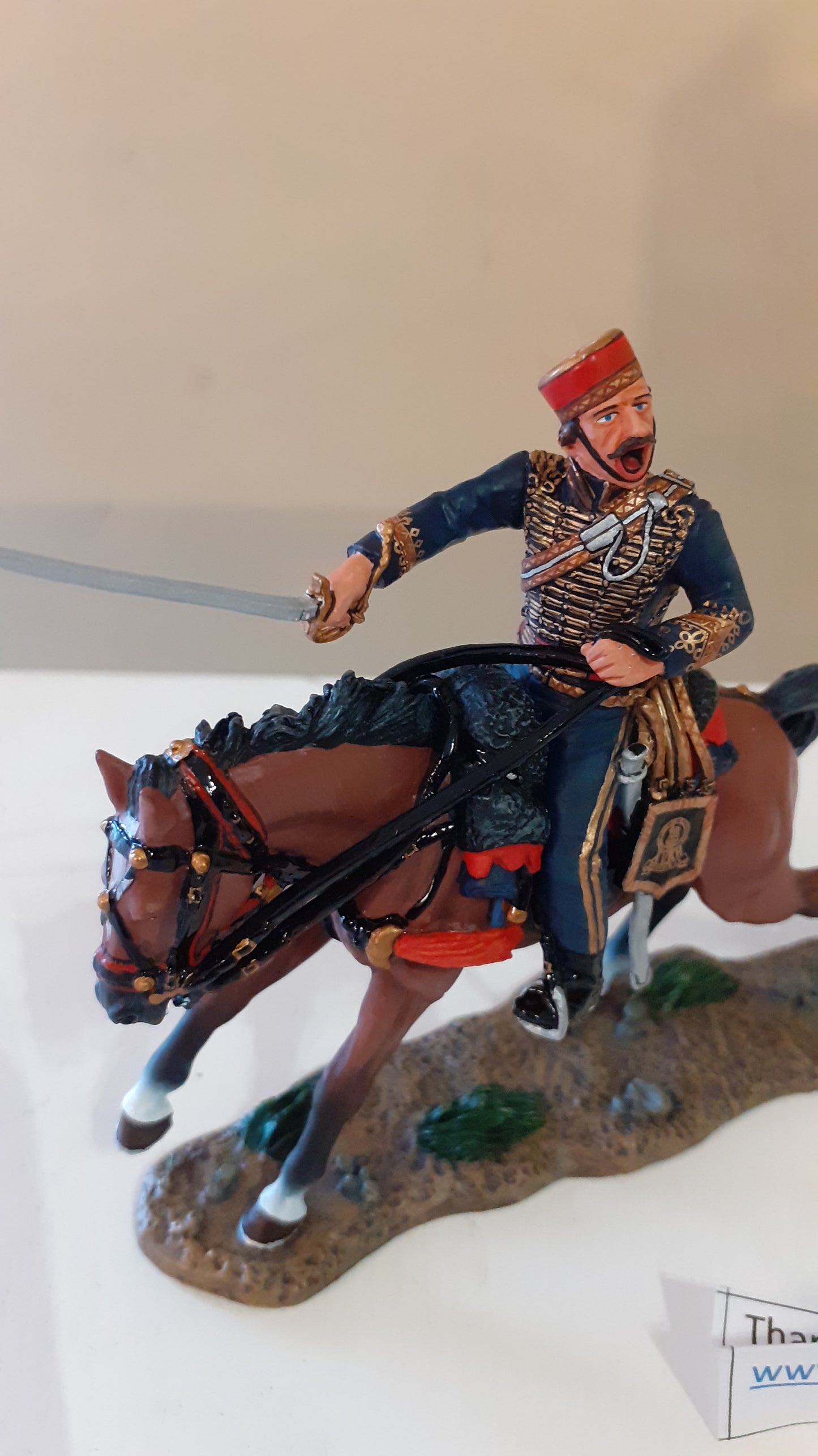 King and country crimean war crw34 Crw034 Captain Nolan Light Brigade boxed Wb