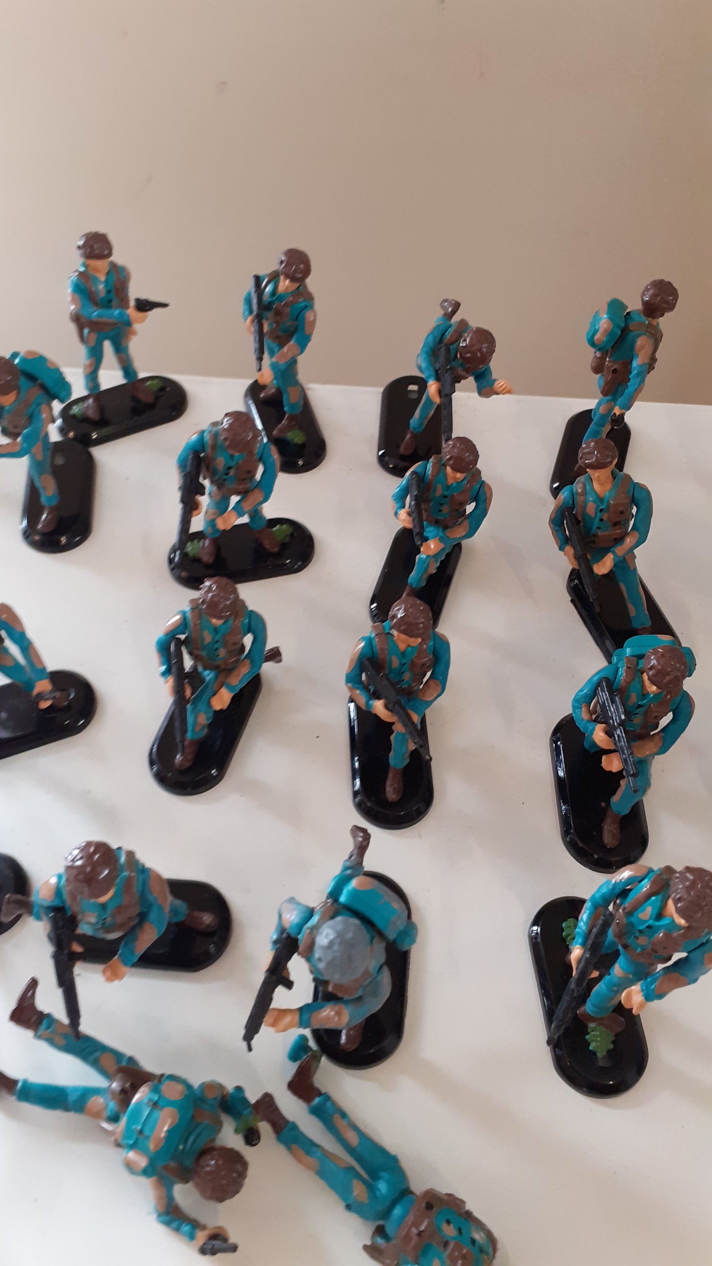 Britains deetail ww2 task force poseable 27 blue Figures 1992 1:32 B1